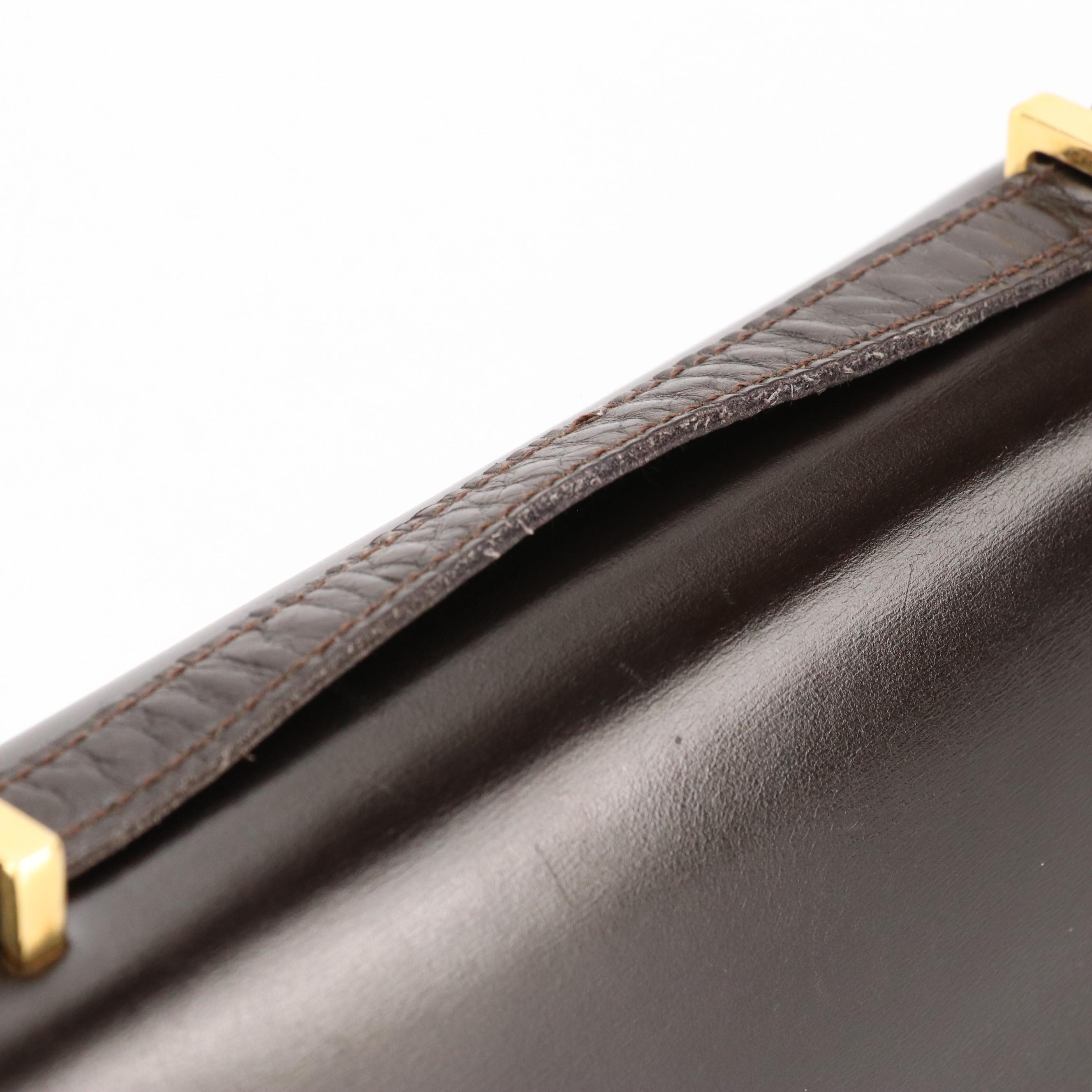 Hermès Constance 18 GHW Bag in Brown Gulliver Leather