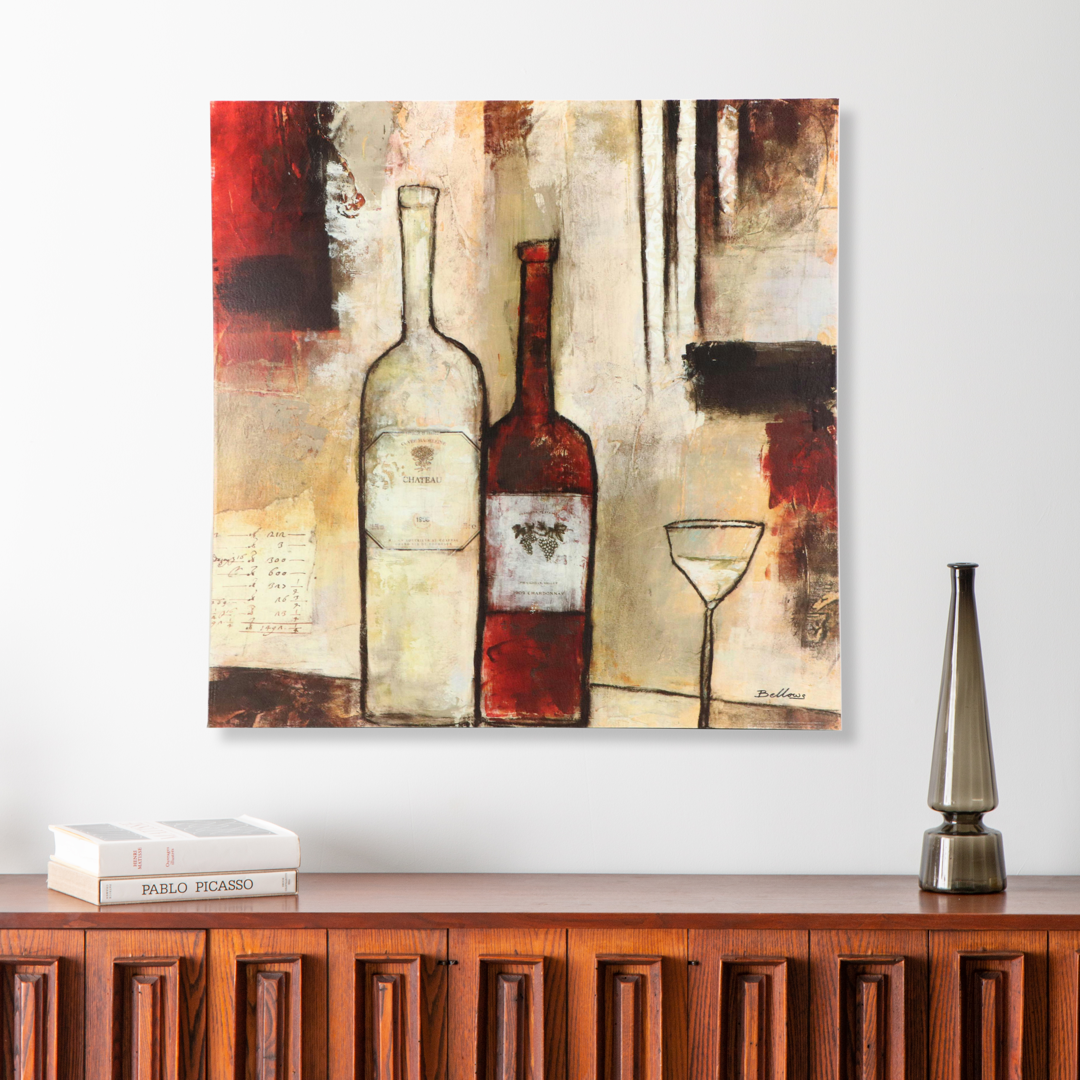 Jane Bellows Still Life Giclée "Wine Bottles II," 2005