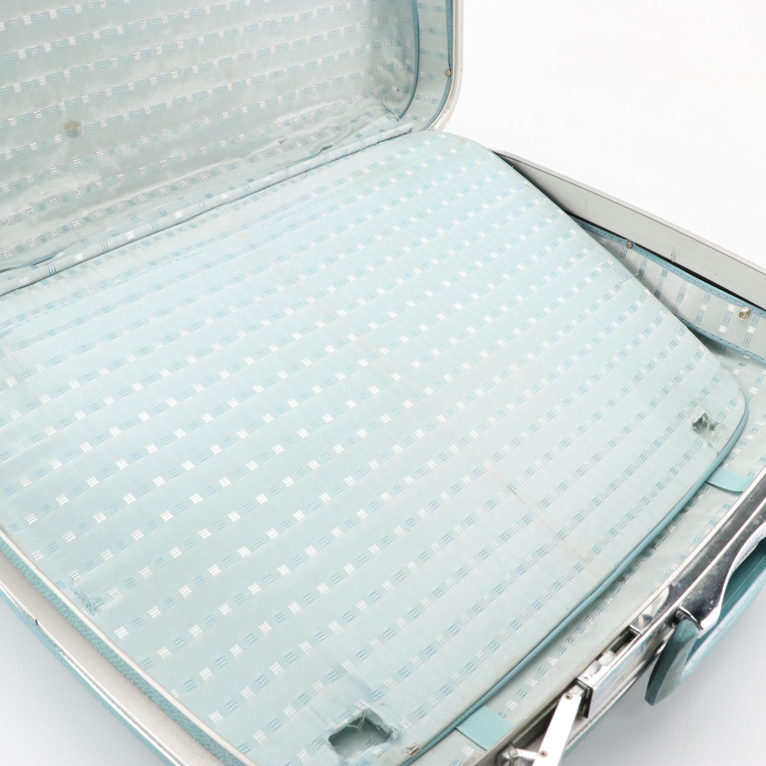 Vintage Samsonite Silhouette Hardside Carry One's/Suitcases in Teal