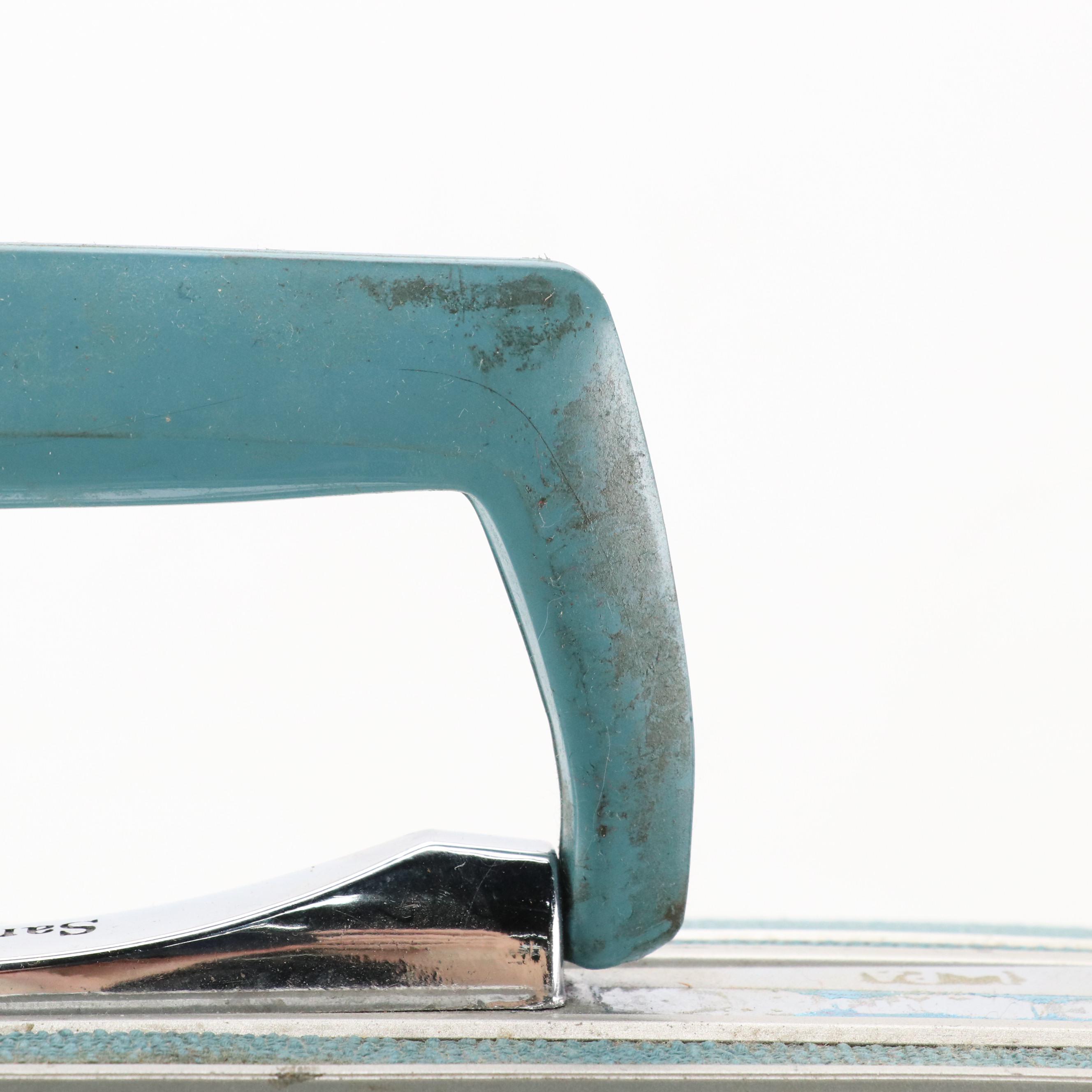 Vintage Samsonite Silhouette Hardside Carry One's/Suitcases in Teal