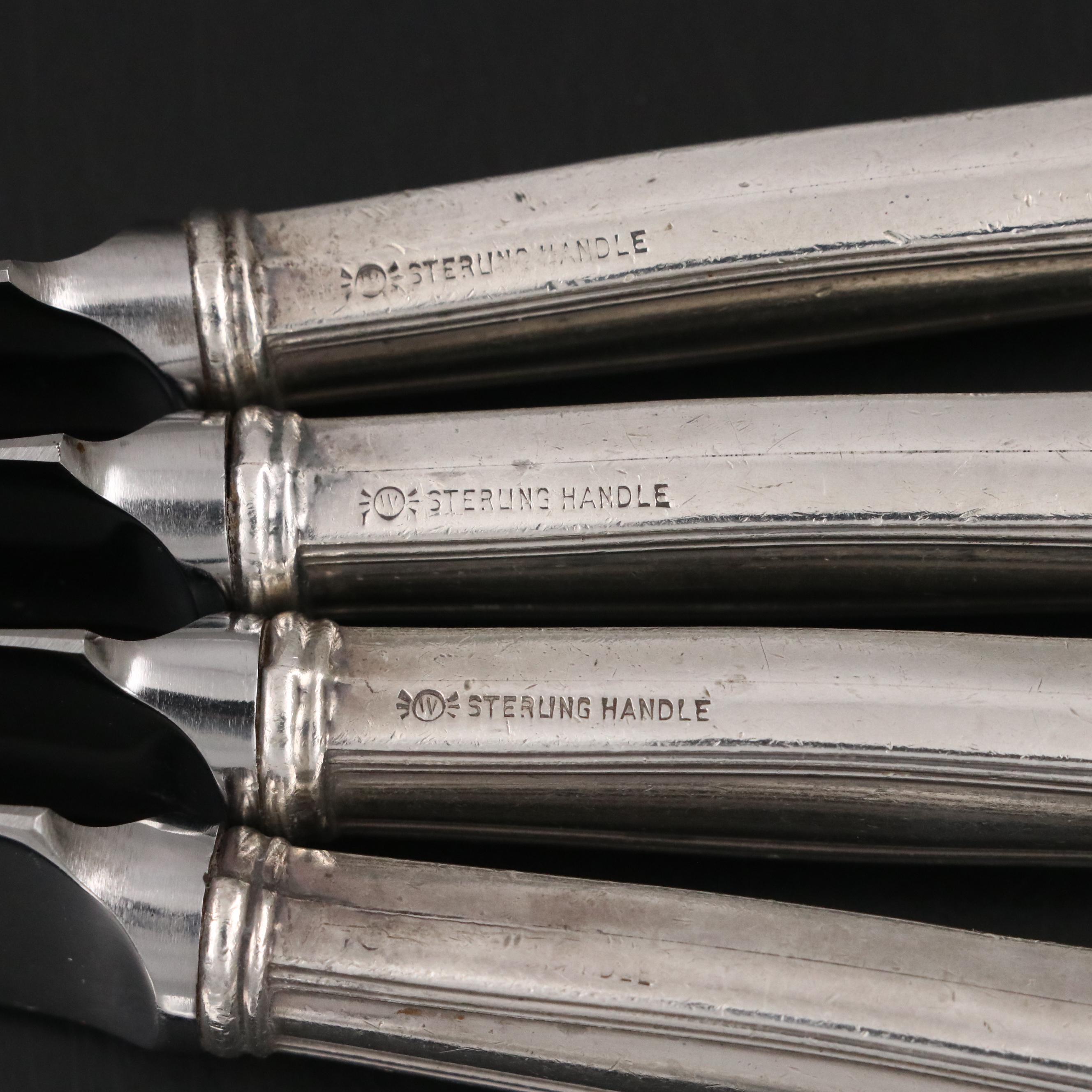 Frank M. Whiting "Puritan" Sterling Silver Flatware Set