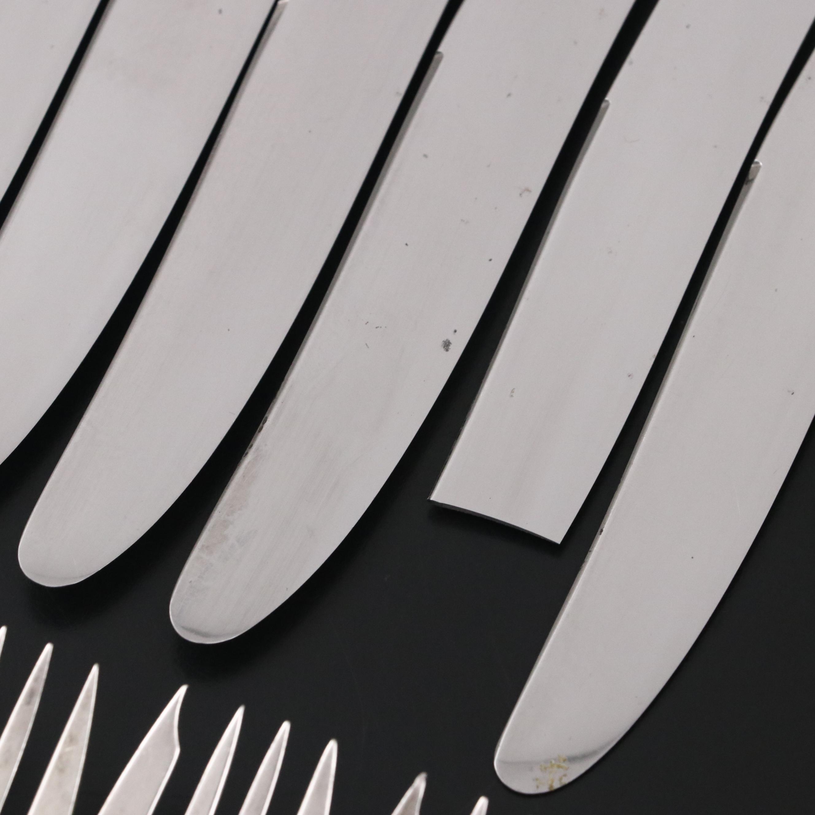 Frank M. Whiting "Puritan" Sterling Silver Flatware Set