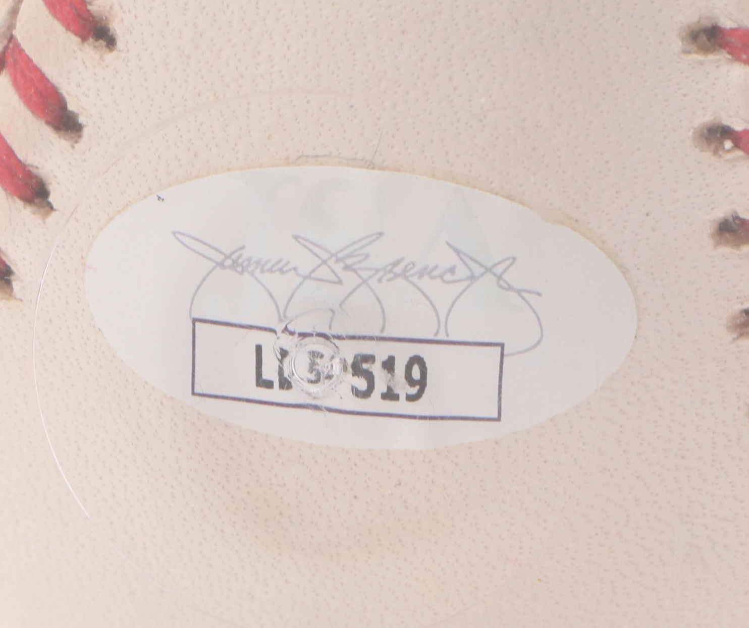 Nolan Ryan and Robin Ventura Signed "Fight" Print with More