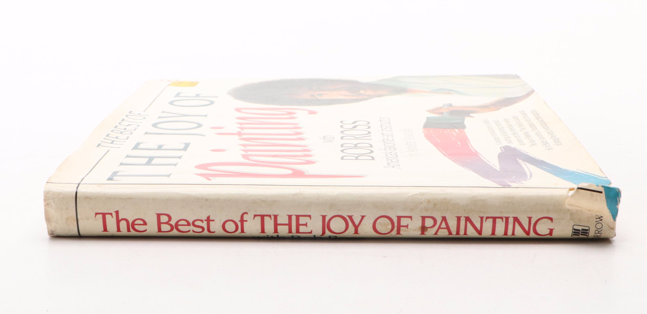 Bob Ross Signed First Printing "The Best of The Joy of Painting" Book, JSA