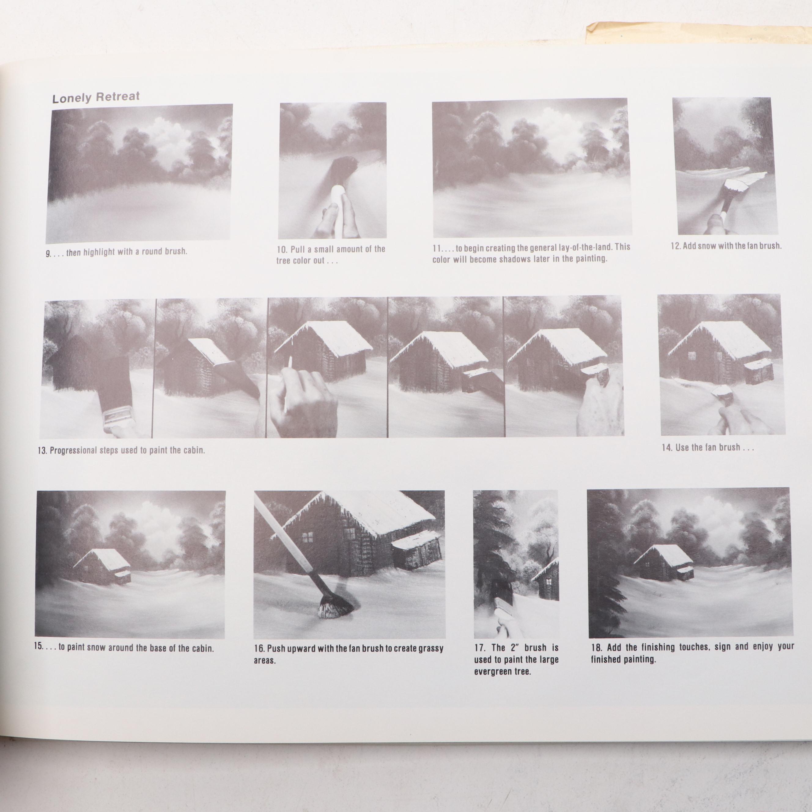 Bob Ross Signed First Printing "The Best of The Joy of Painting" Book, JSA