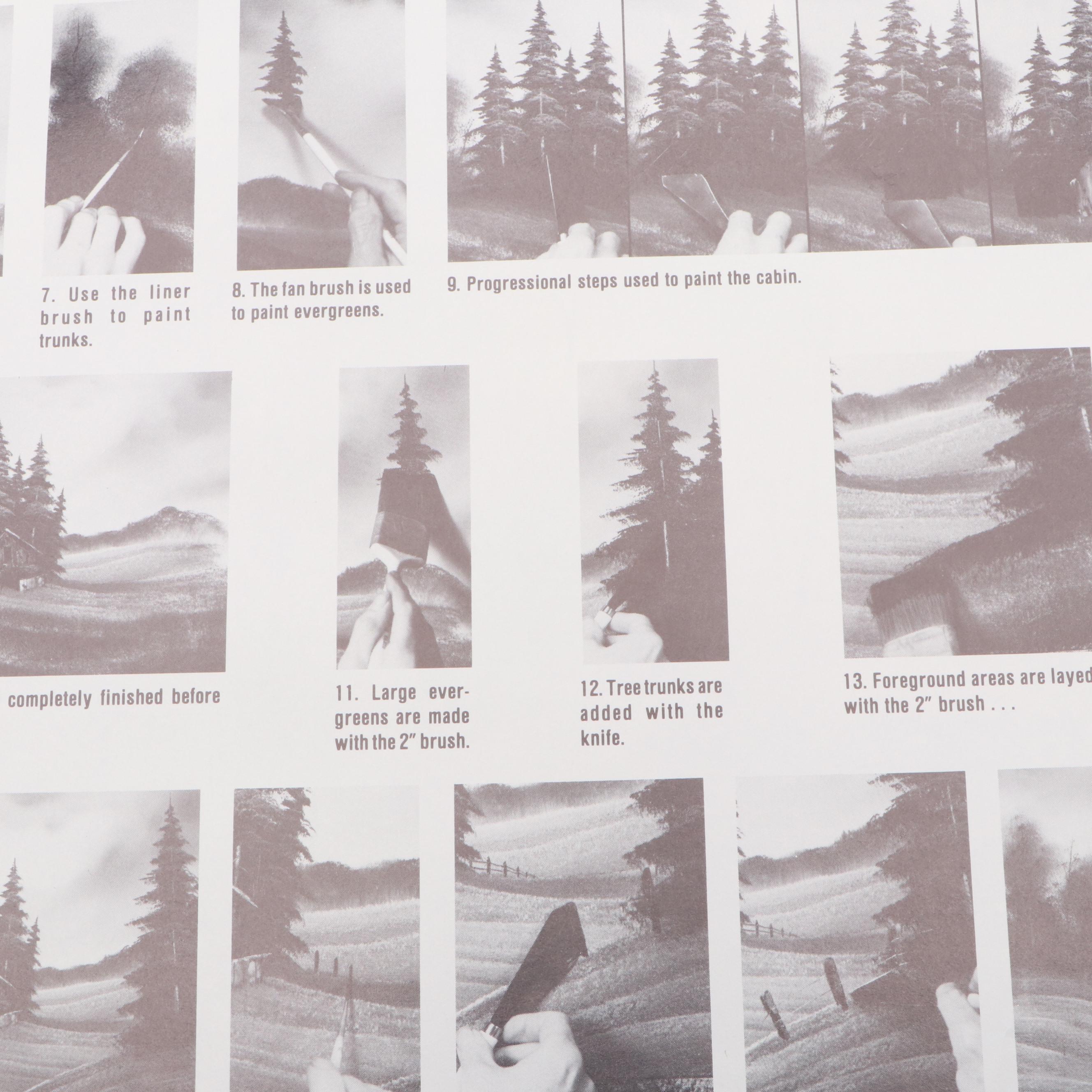 Bob Ross Signed First Printing "The Best of The Joy of Painting" Book, JSA