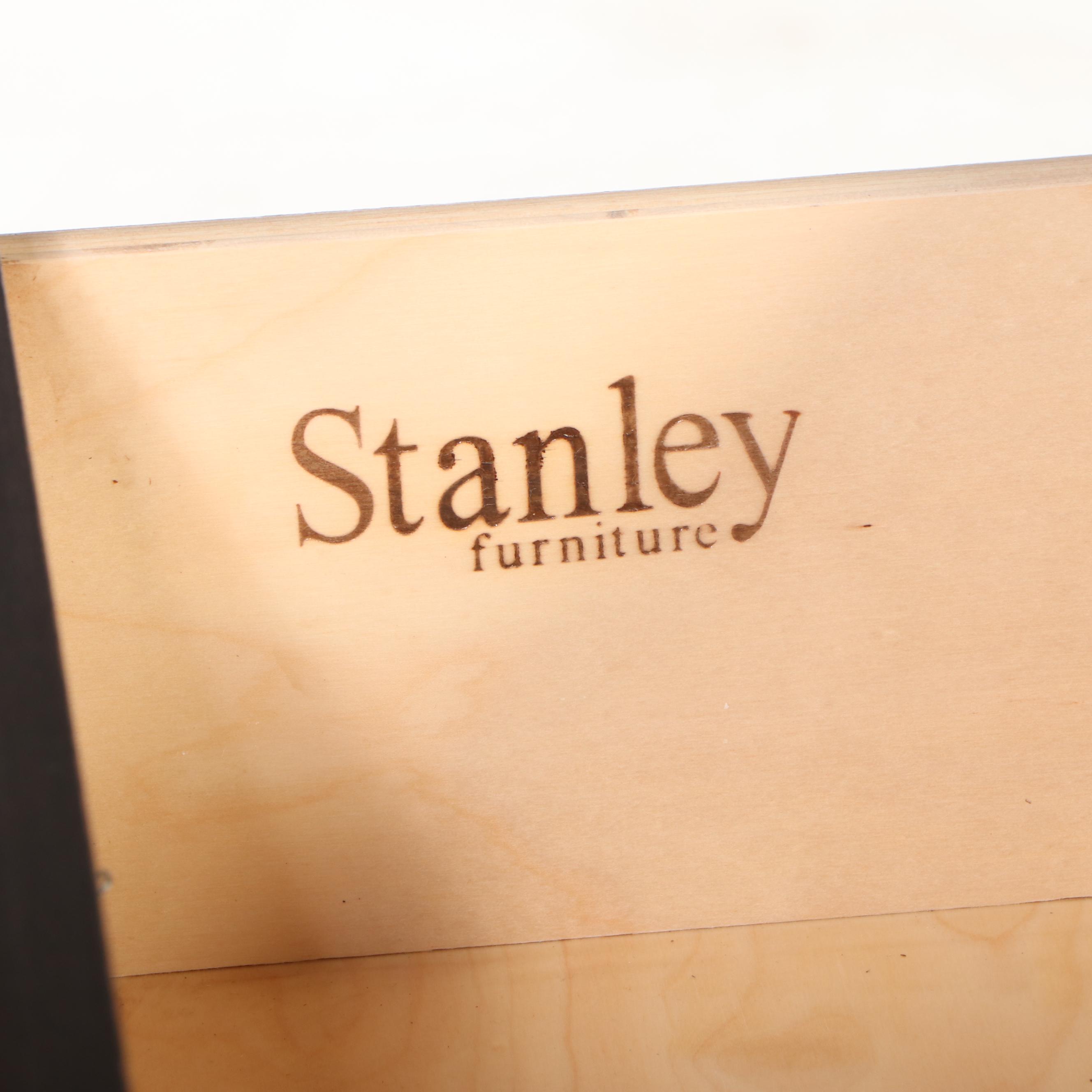 Stanley Queen Leather Upholstered Headboard with Nightstands