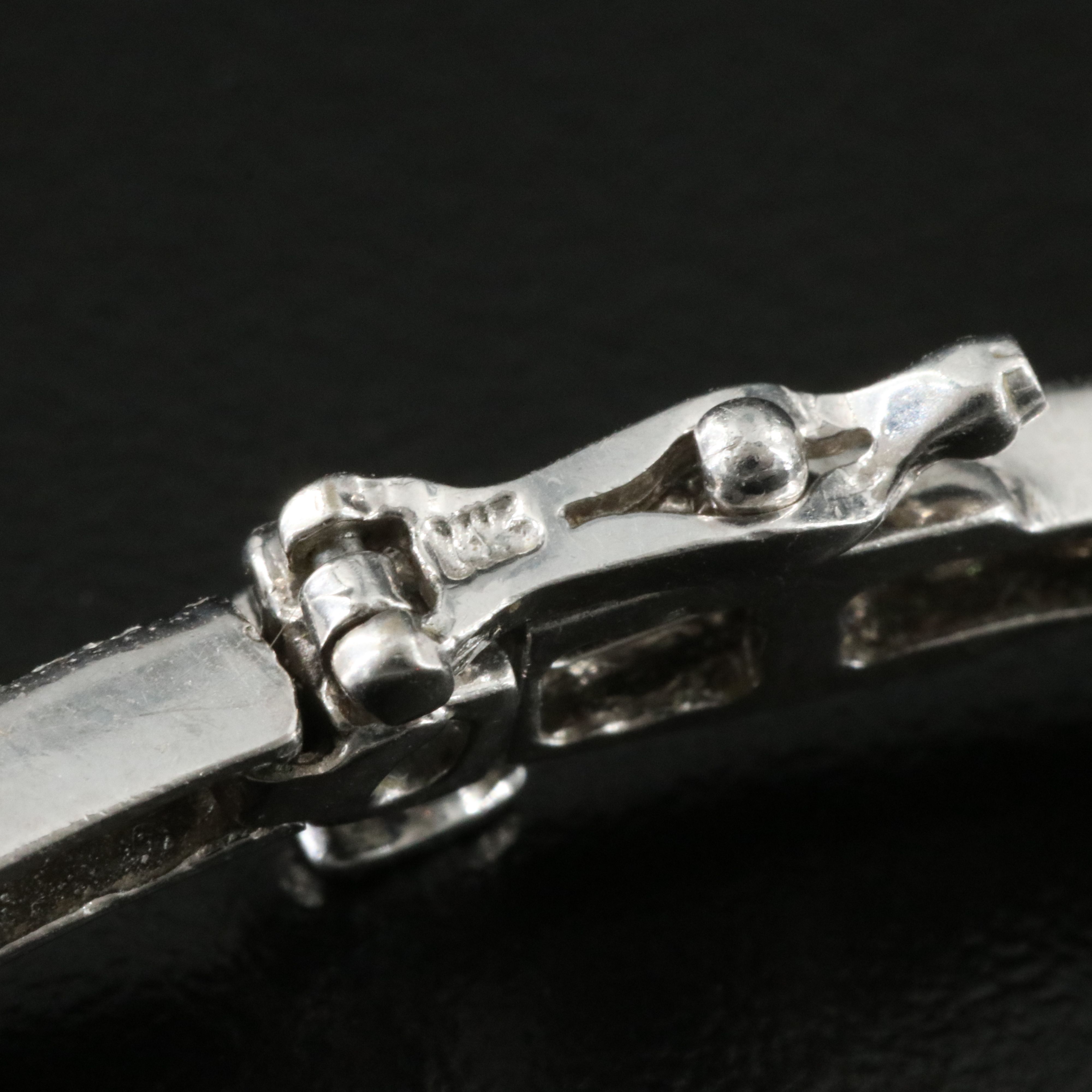 14K 2.44 CTW Diamond and Sapphire Bracelet with Platinum Top