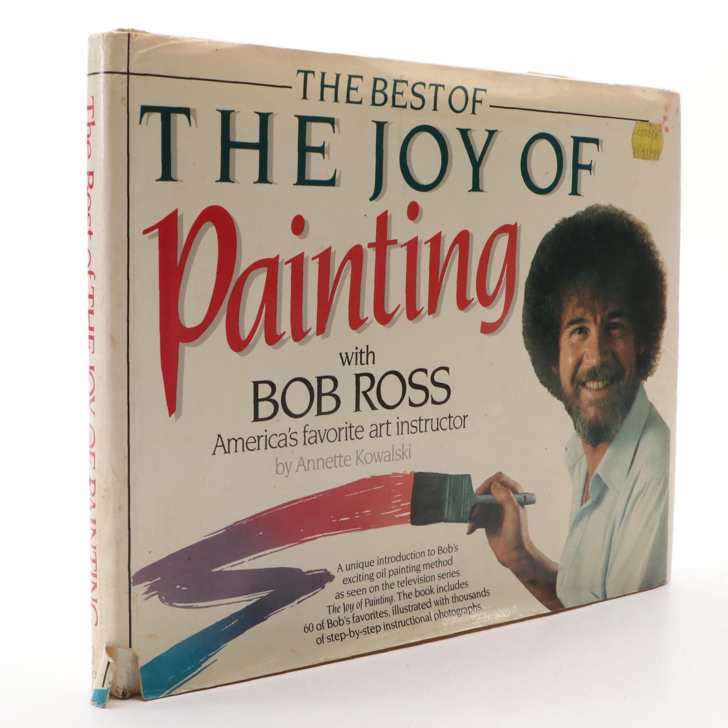 Bob Ross Signed First Printing "The Best of The Joy of Painting" Book, JSA
