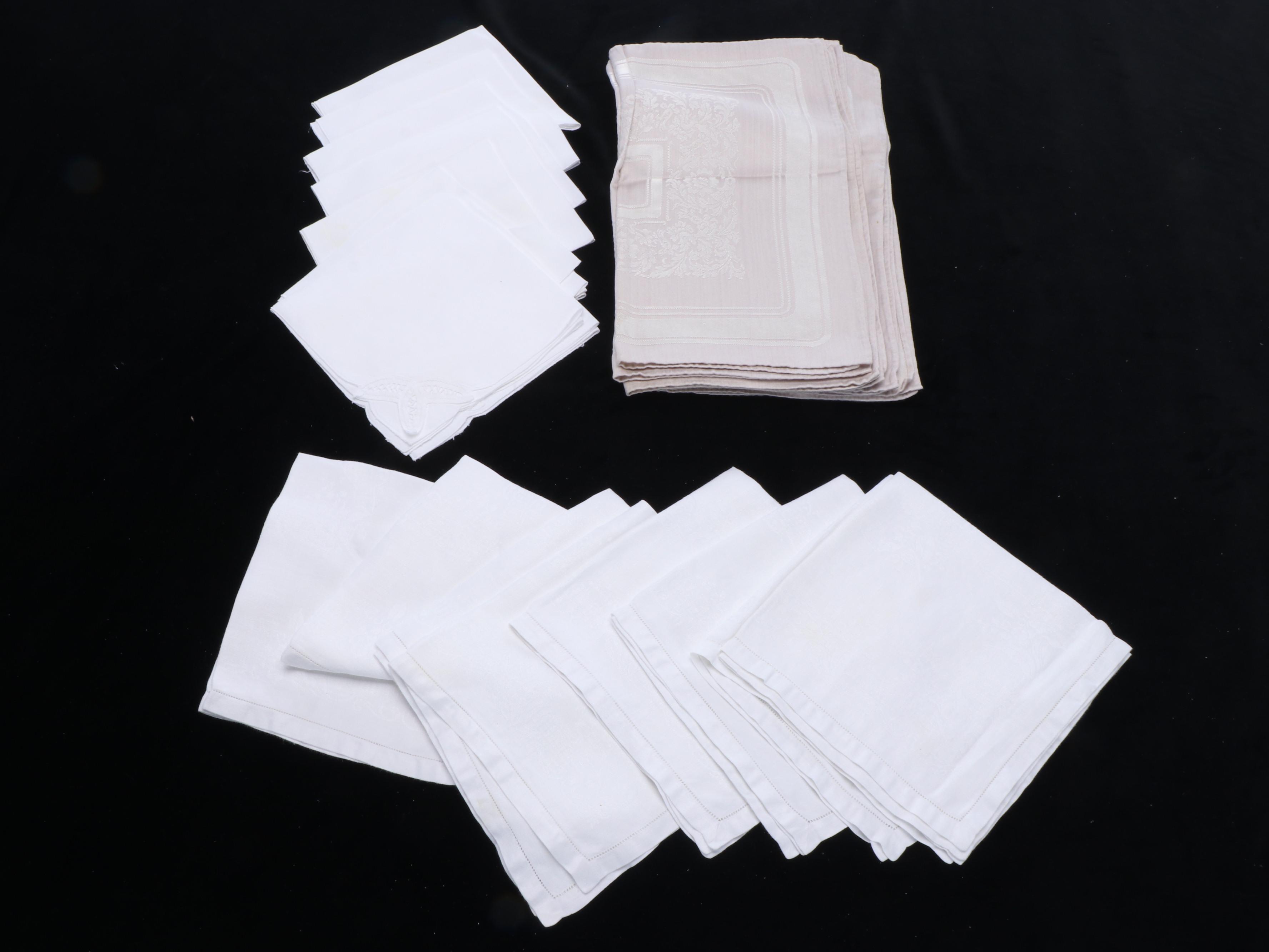 Cutwork and Embroidered with Other Table Linens, 20th Century