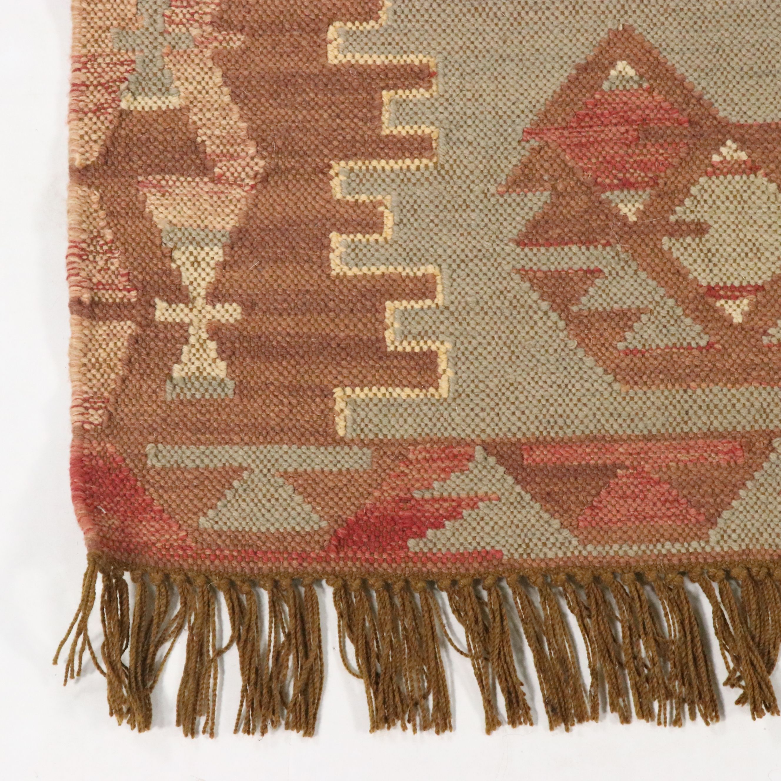 5'2 x 8'7 Handwoven Pottery Barn "Damen Kilim" Area Rug