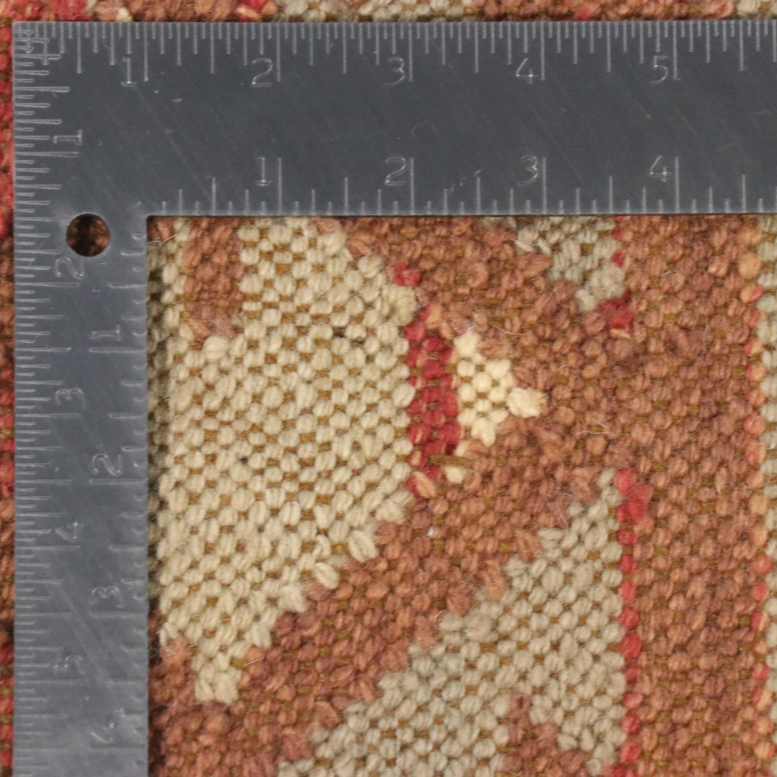 5'2 x 8'7 Handwoven Pottery Barn "Damen Kilim" Area Rug