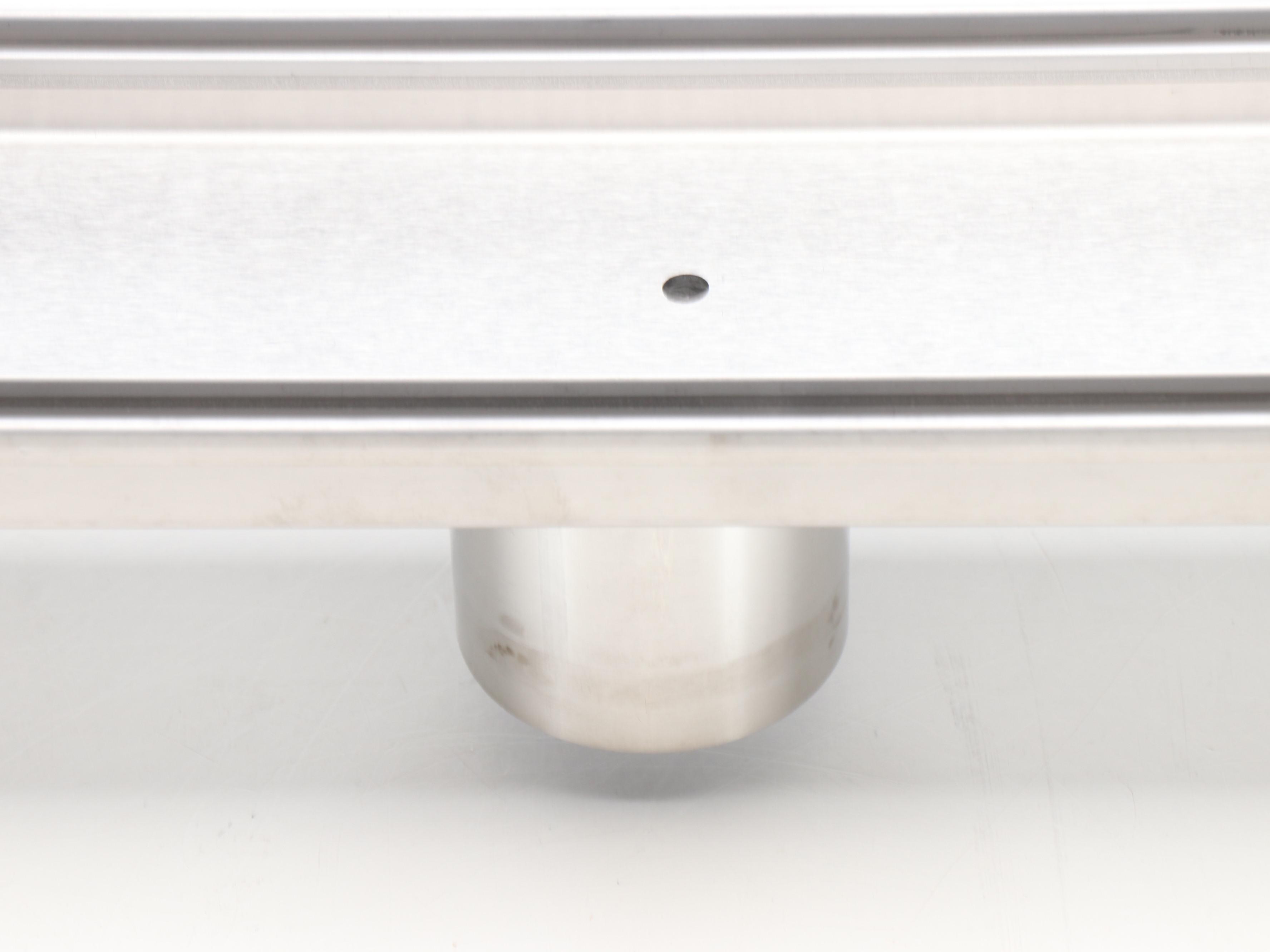 Brushed Stainless Steel Linear Tile-In Shower Drains
