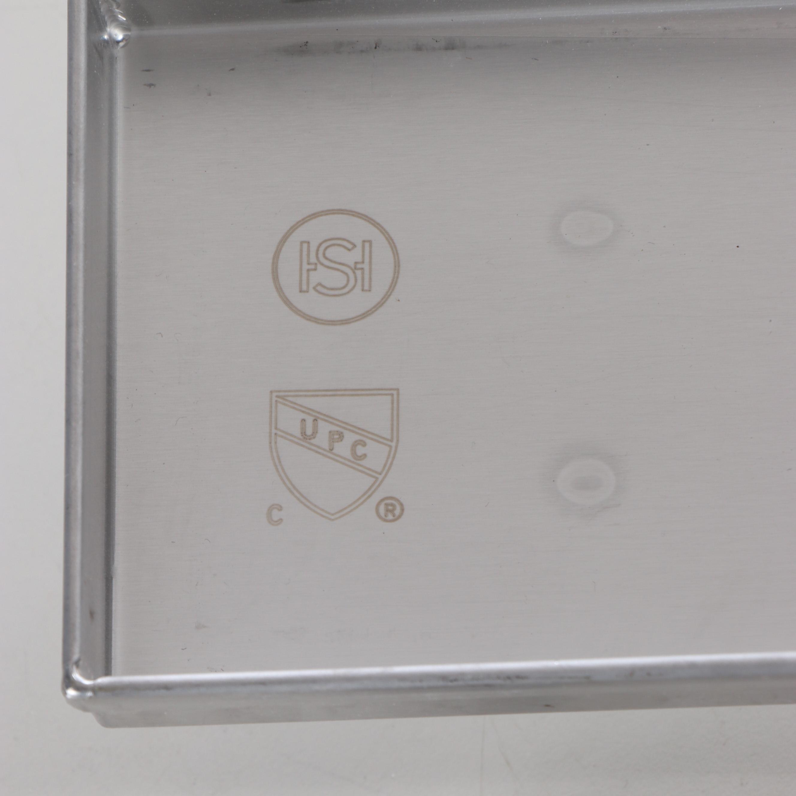 Brushed Stainless Steel Linear Tile-In Shower Drains