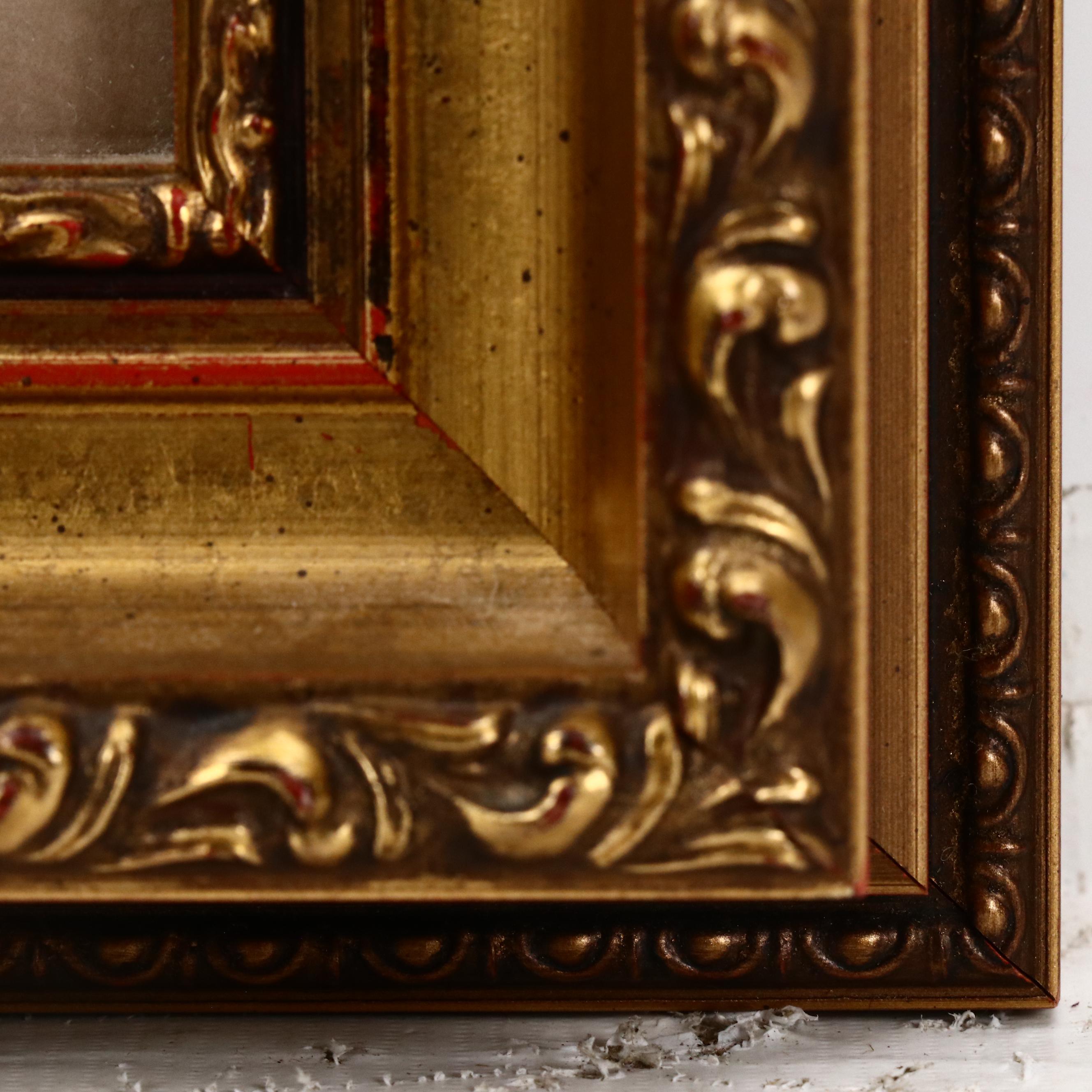 Woven Tapestry with Children in Garden, 20th Century