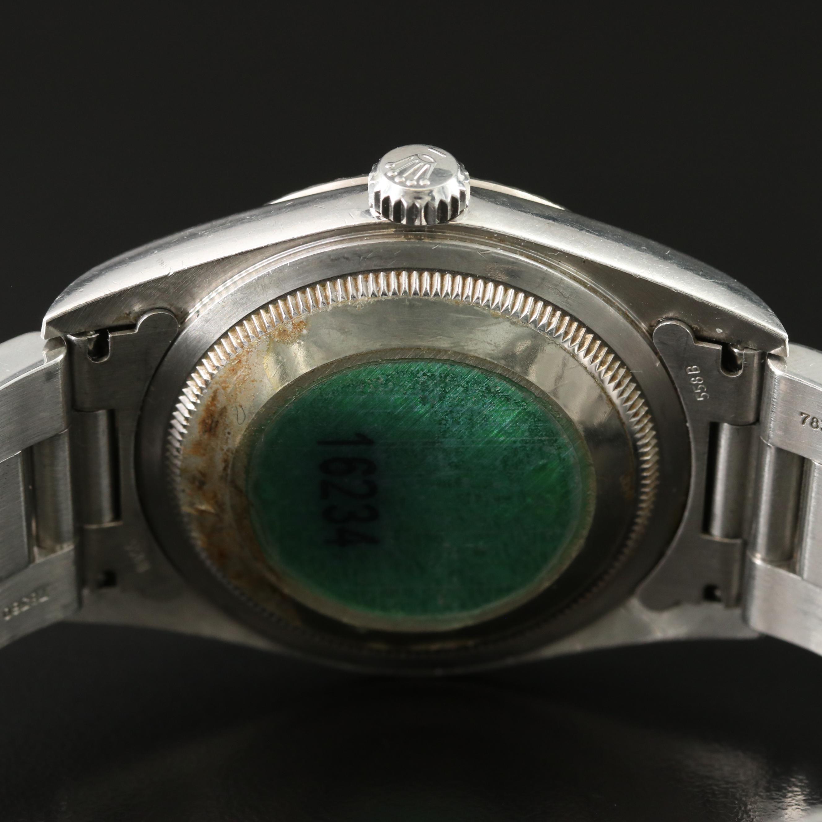 Rolex Datejust 16234 Diamond Jubilee 36mm Steel Automatic Watch circa 2005