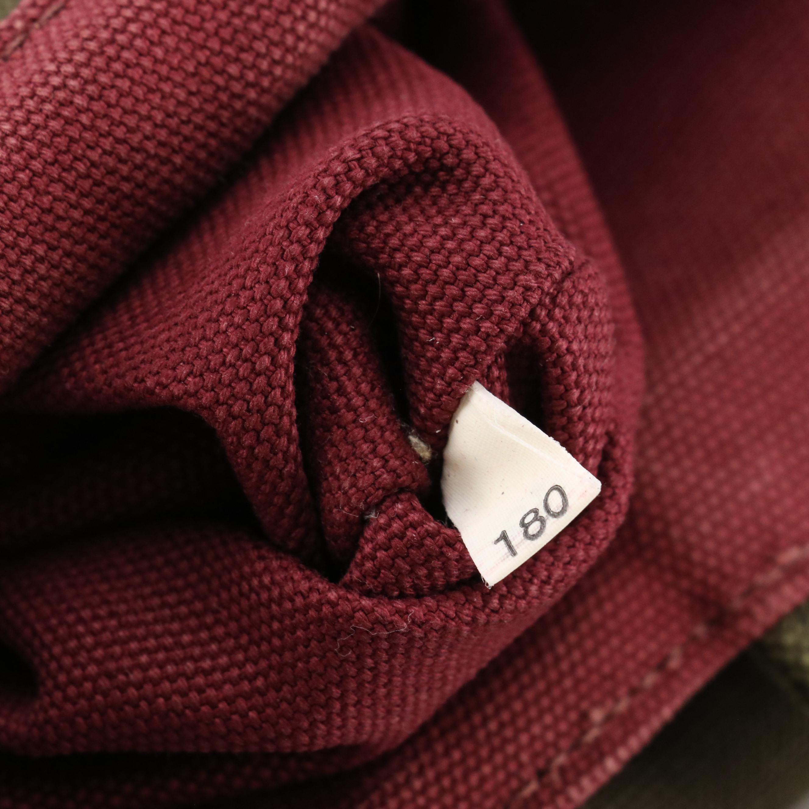 Prada Limited Edition Canapa Logo Tote in Military Green and Black Canvas