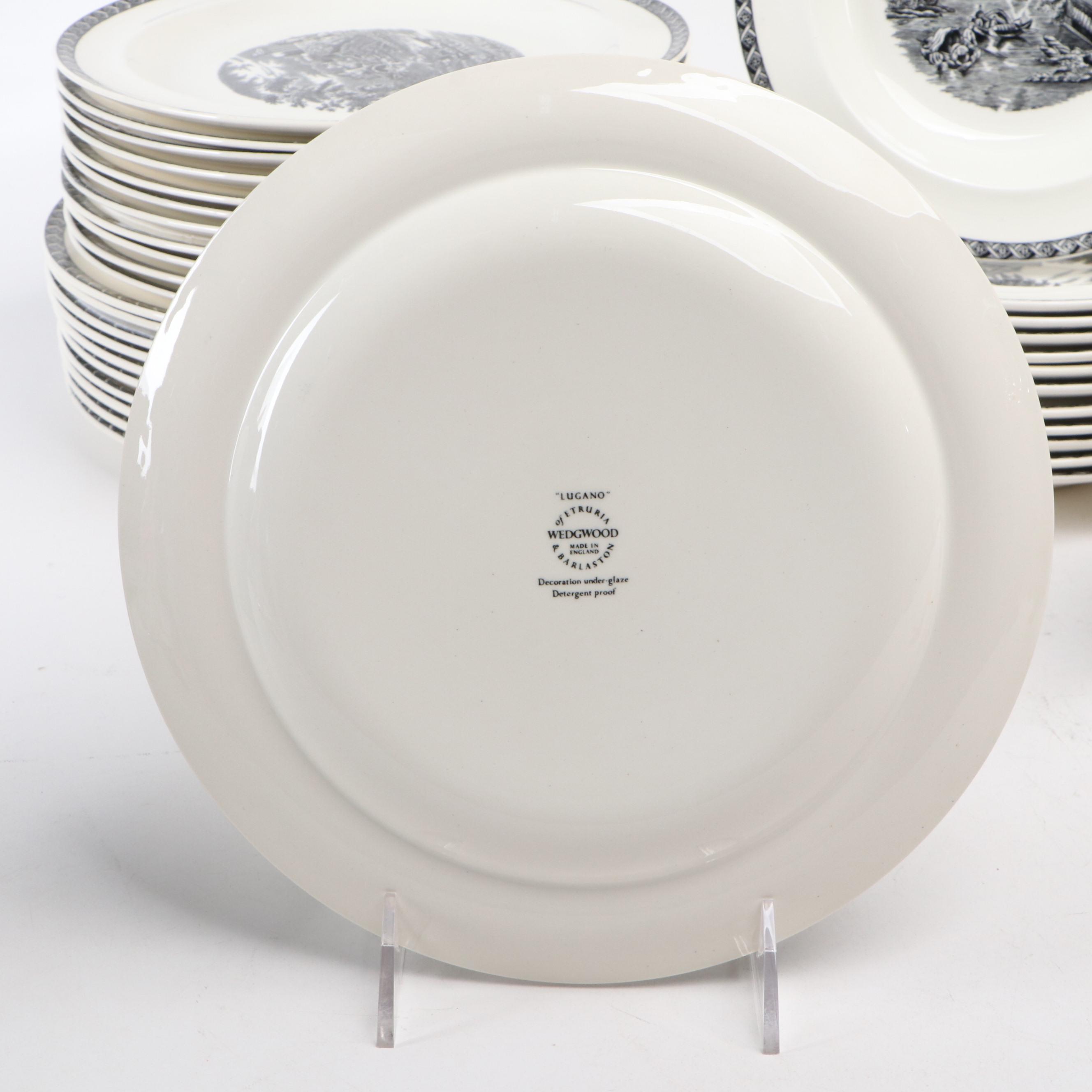 Wedgwood "Lugano" Ceramic Dinnerware, Late 20th Century
