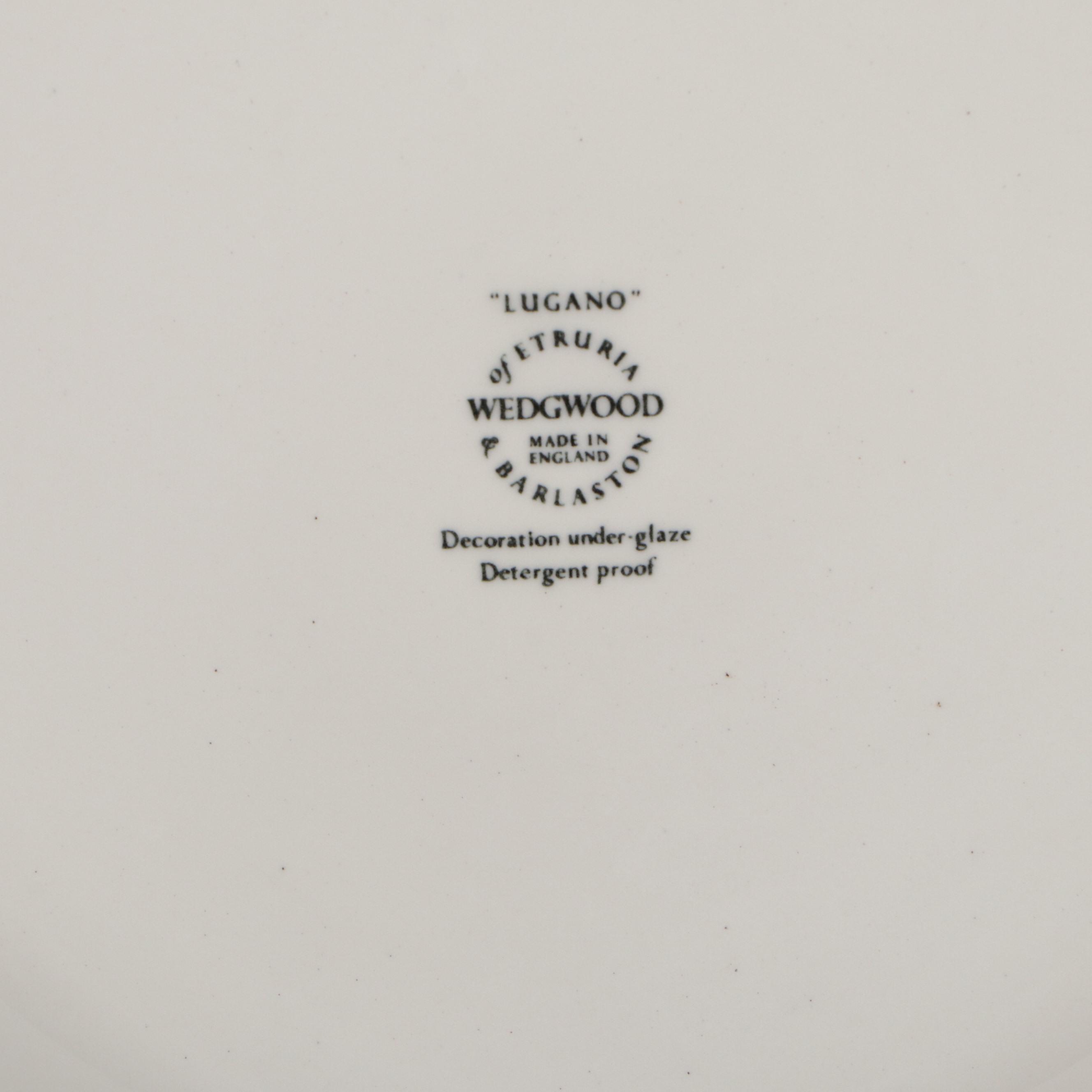 Wedgwood "Lugano" Ceramic Dinnerware, Late 20th Century