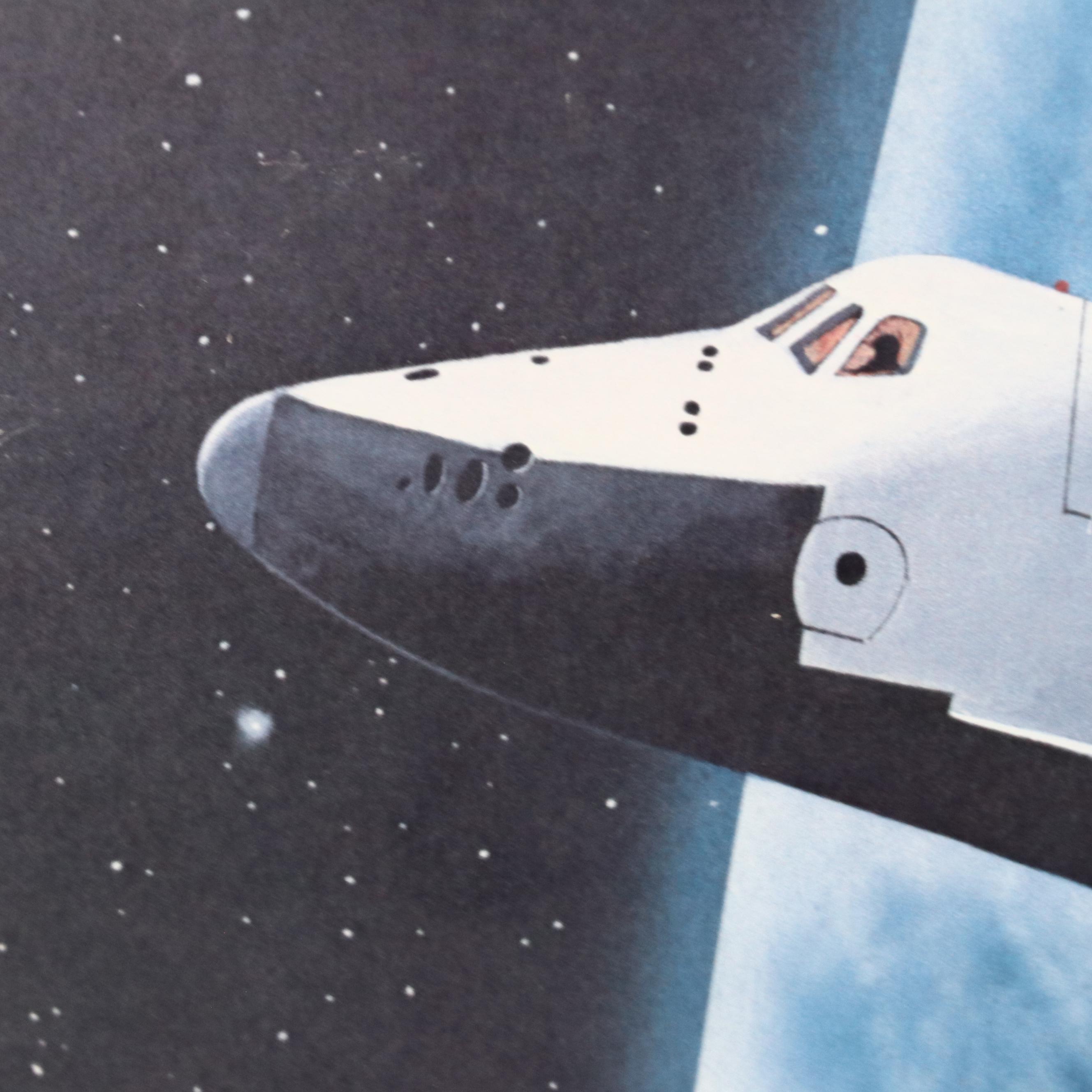 Leroy Williams Offset Lithograph of NASA Space Shuttle, 1979