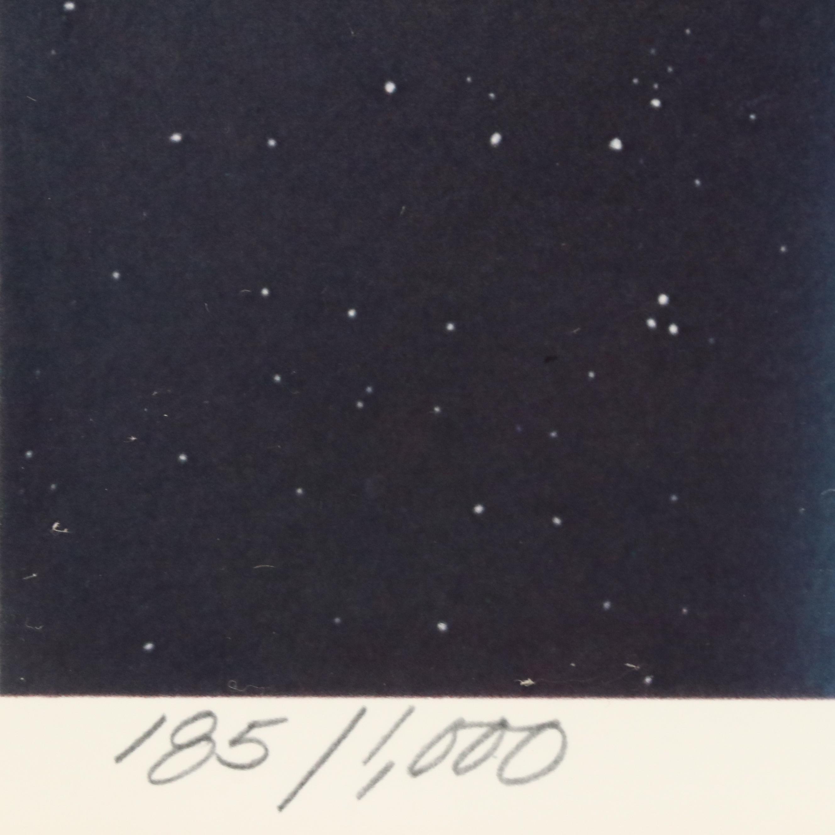 Leroy Williams Offset Lithograph of NASA Space Shuttle, 1979