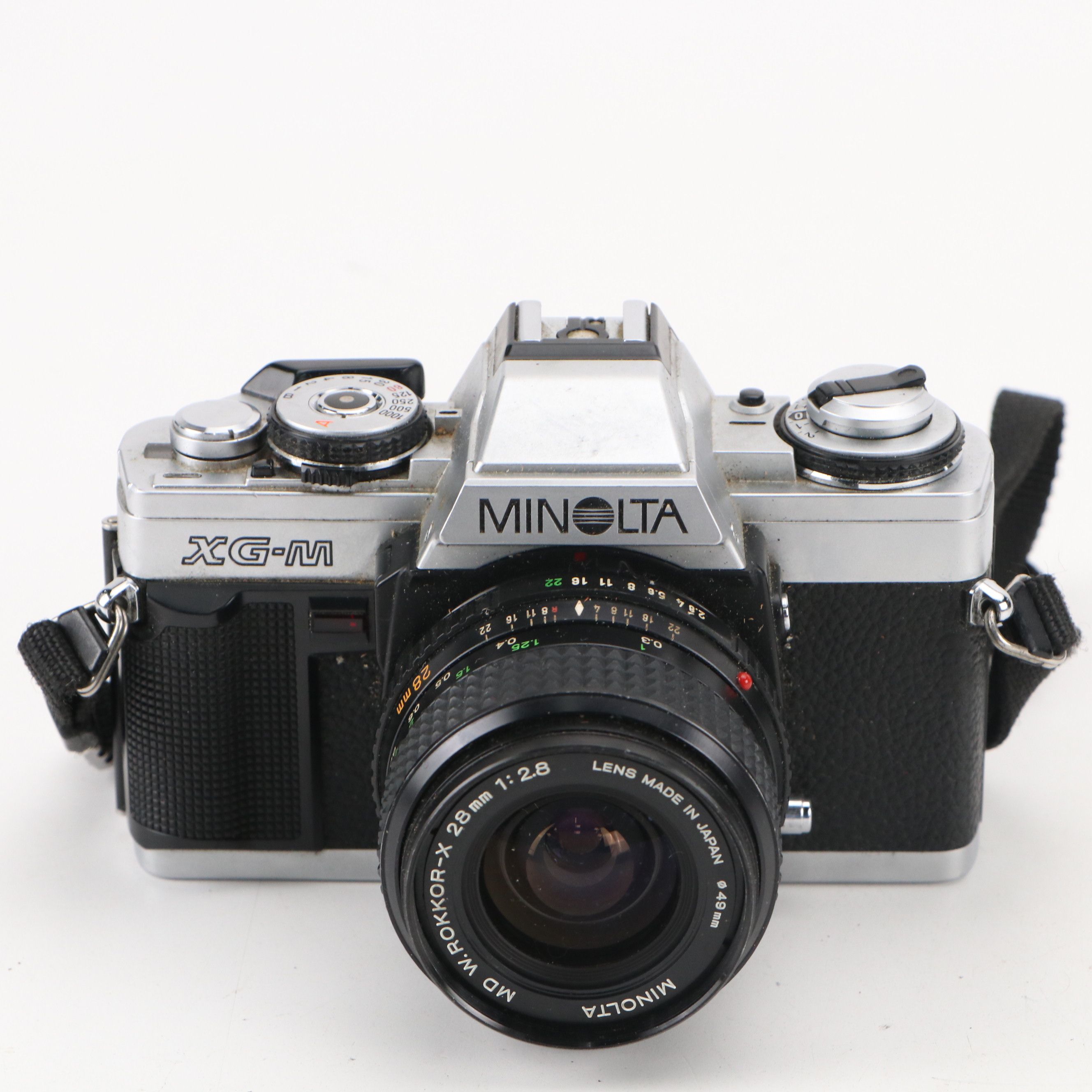 Canon PowerShot Digital Camera with Minolta XG-M and SRT201 Cameras