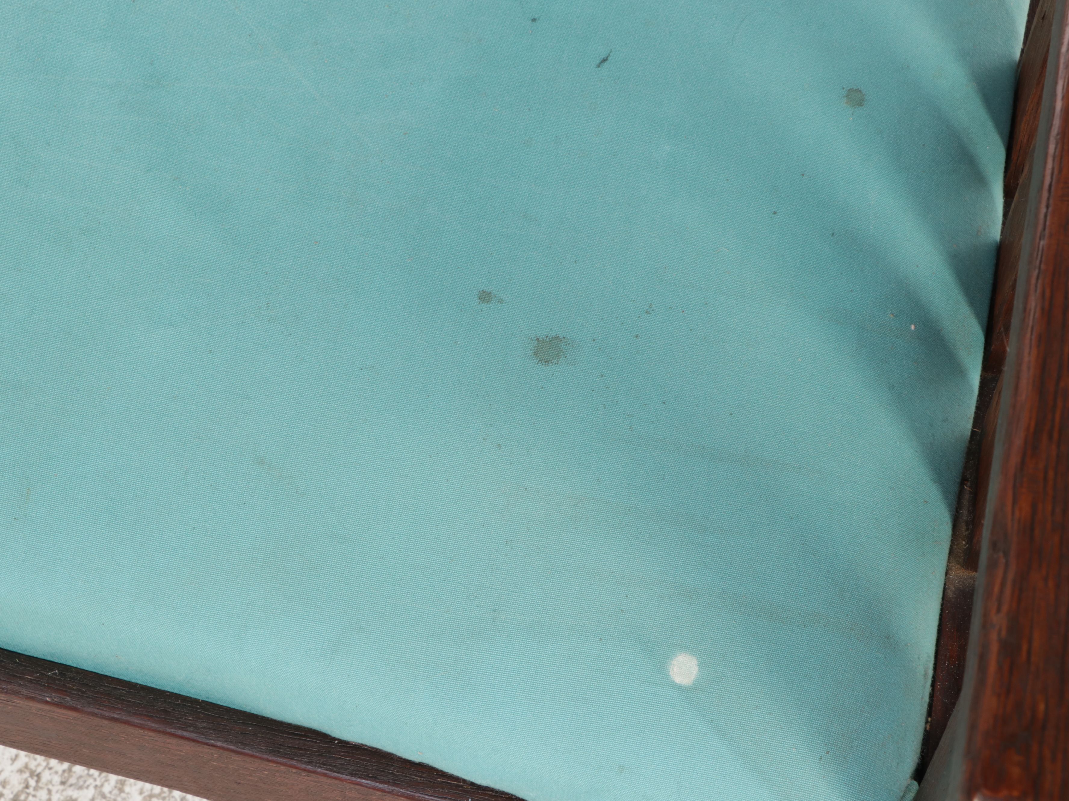 Stickley Brothers Mission Oak Slat-Back Bench, Early 20th Century