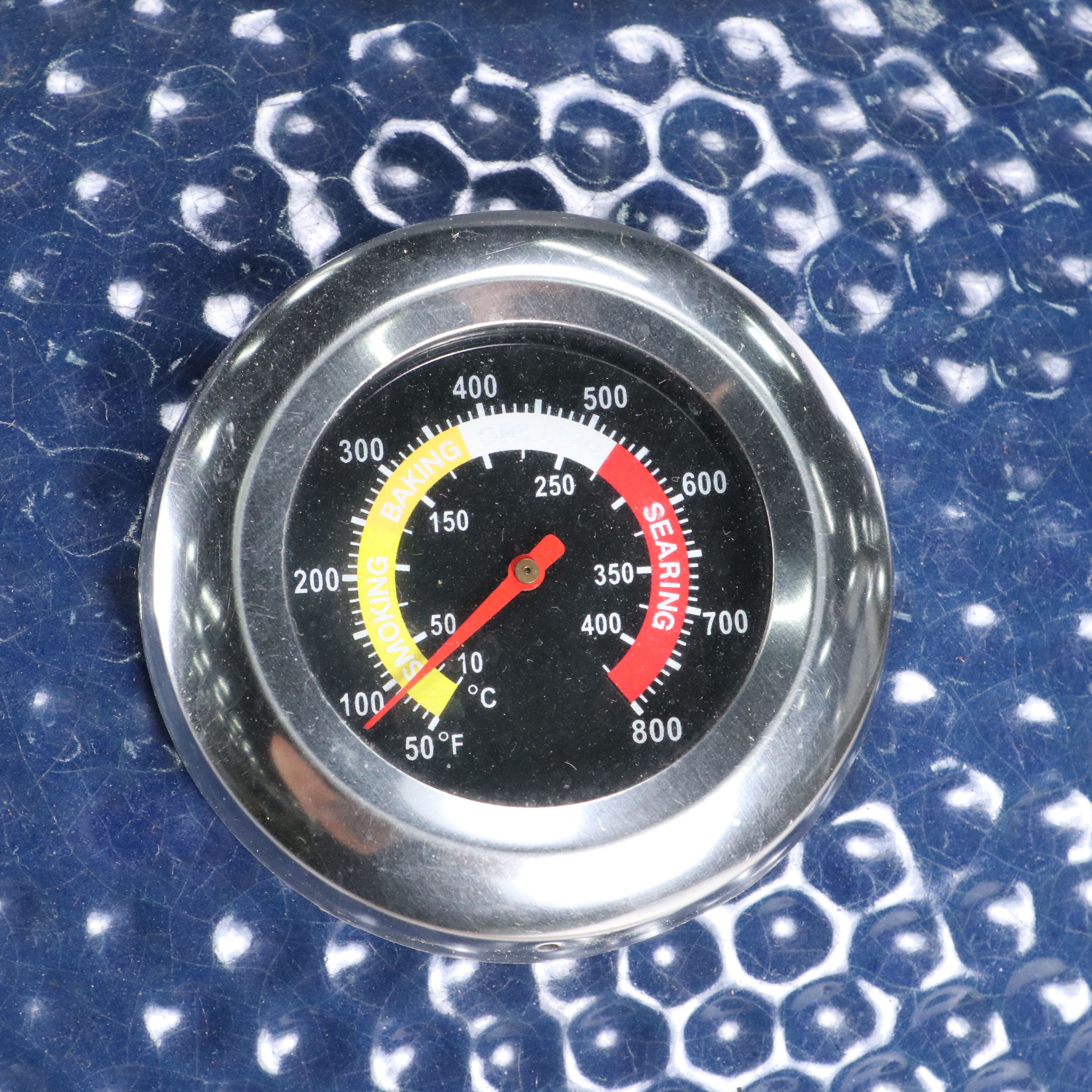 Lifesmart 15-inch Ceramic Kamado Grill / Smoker