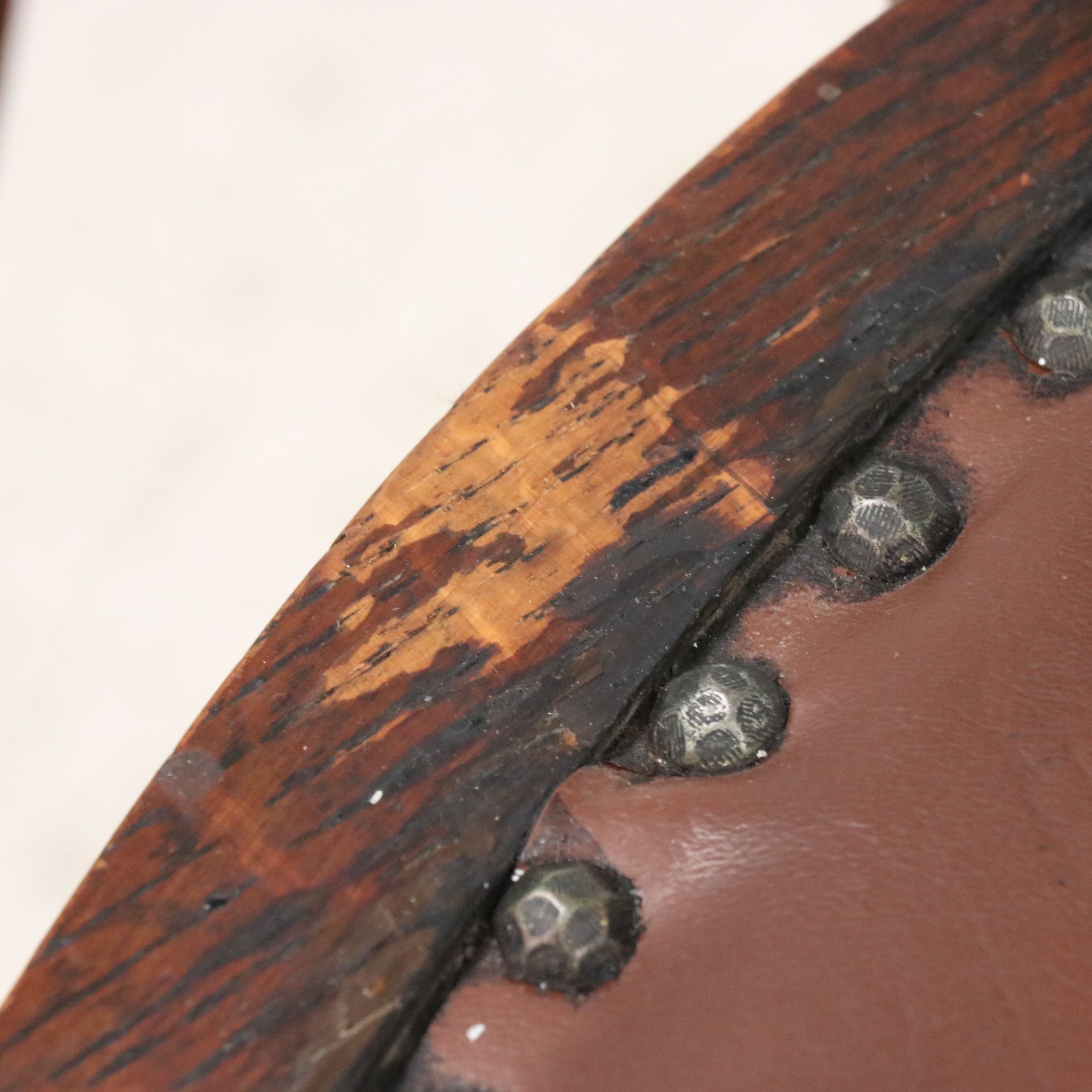 Arts and Crafts Oak Game Table with Chairs