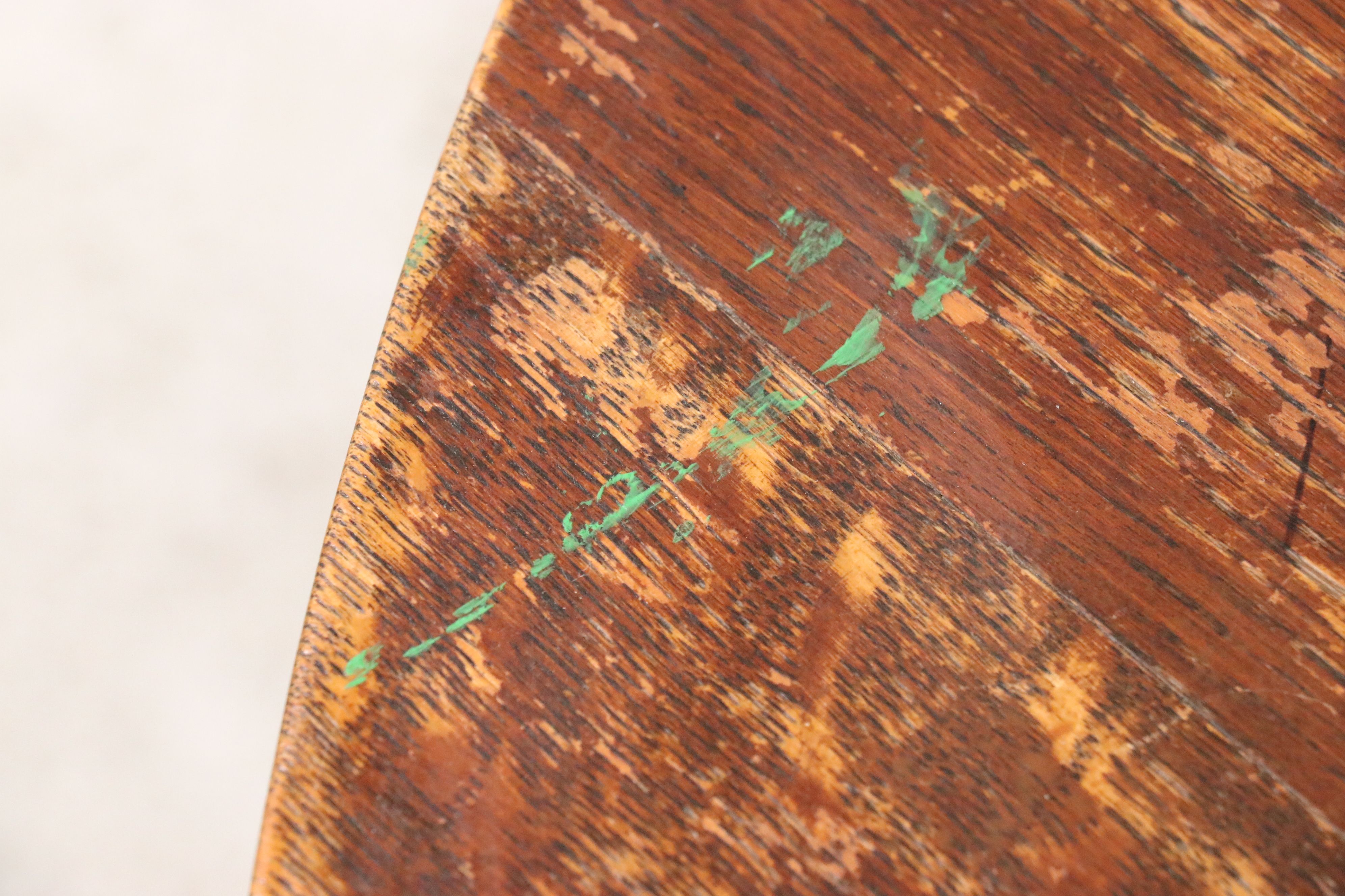 Arts and Crafts Oak Game Table with Chairs