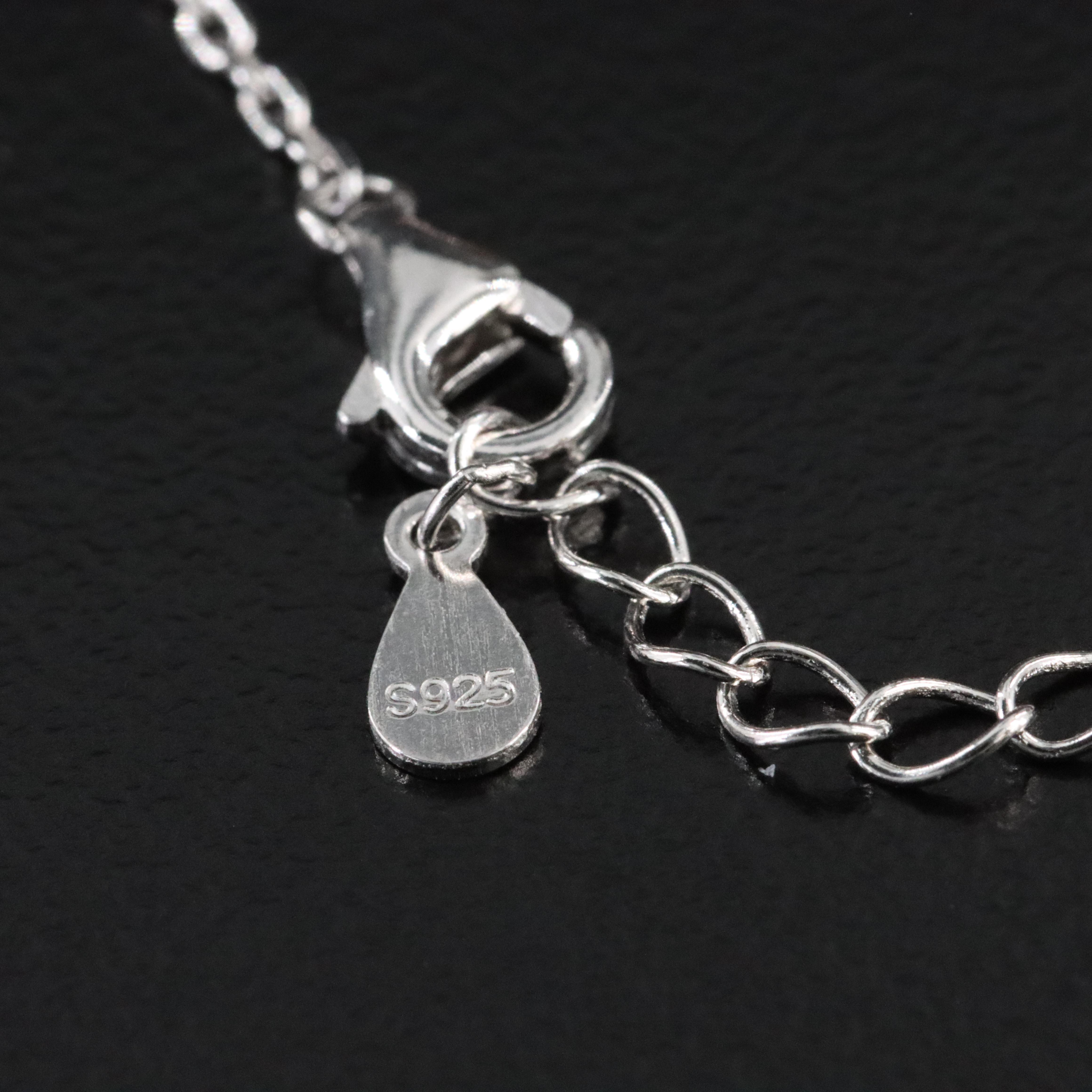 Sterling Fire Opal Bracelet