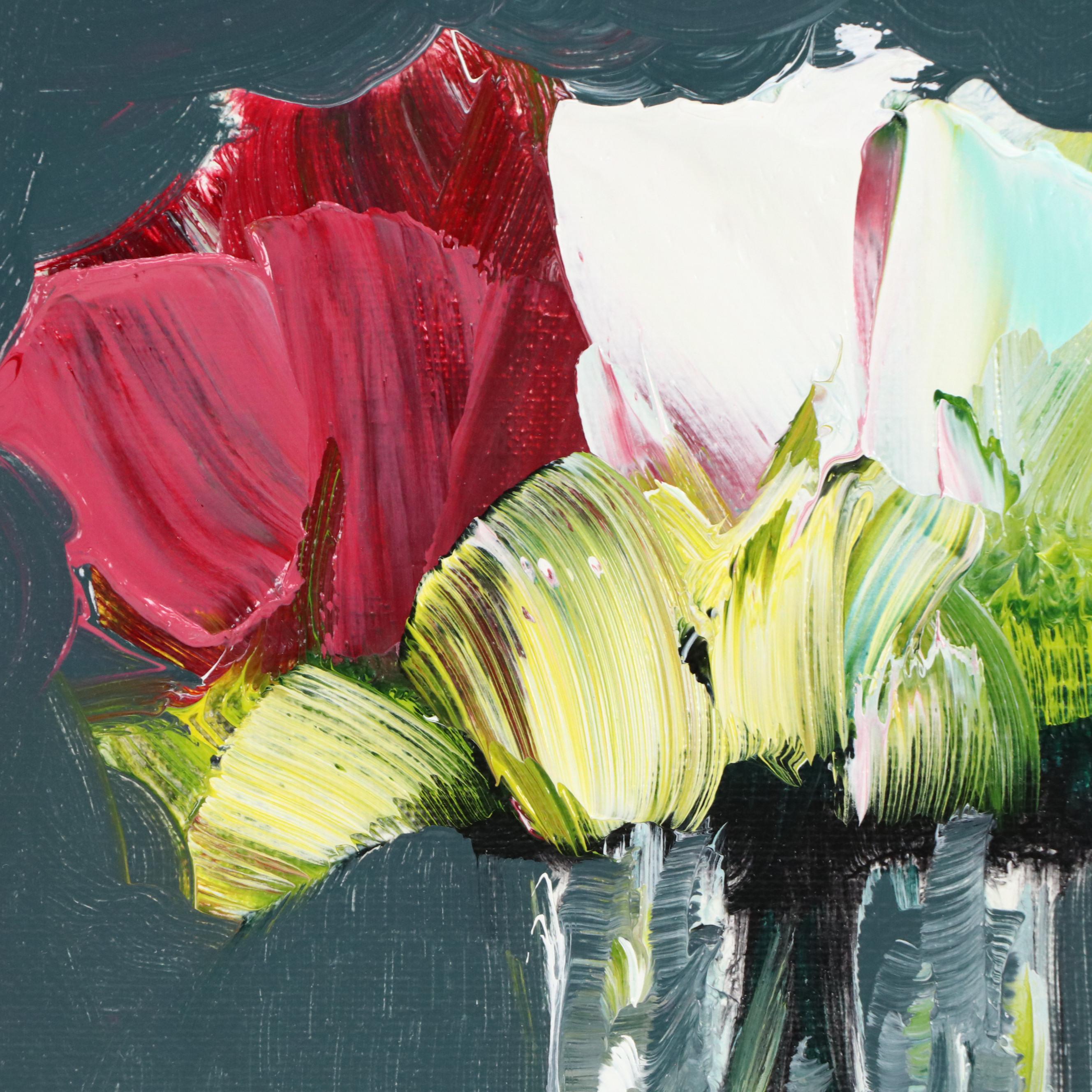 José M. Lima Floral Still Life Oil Painting, 2025