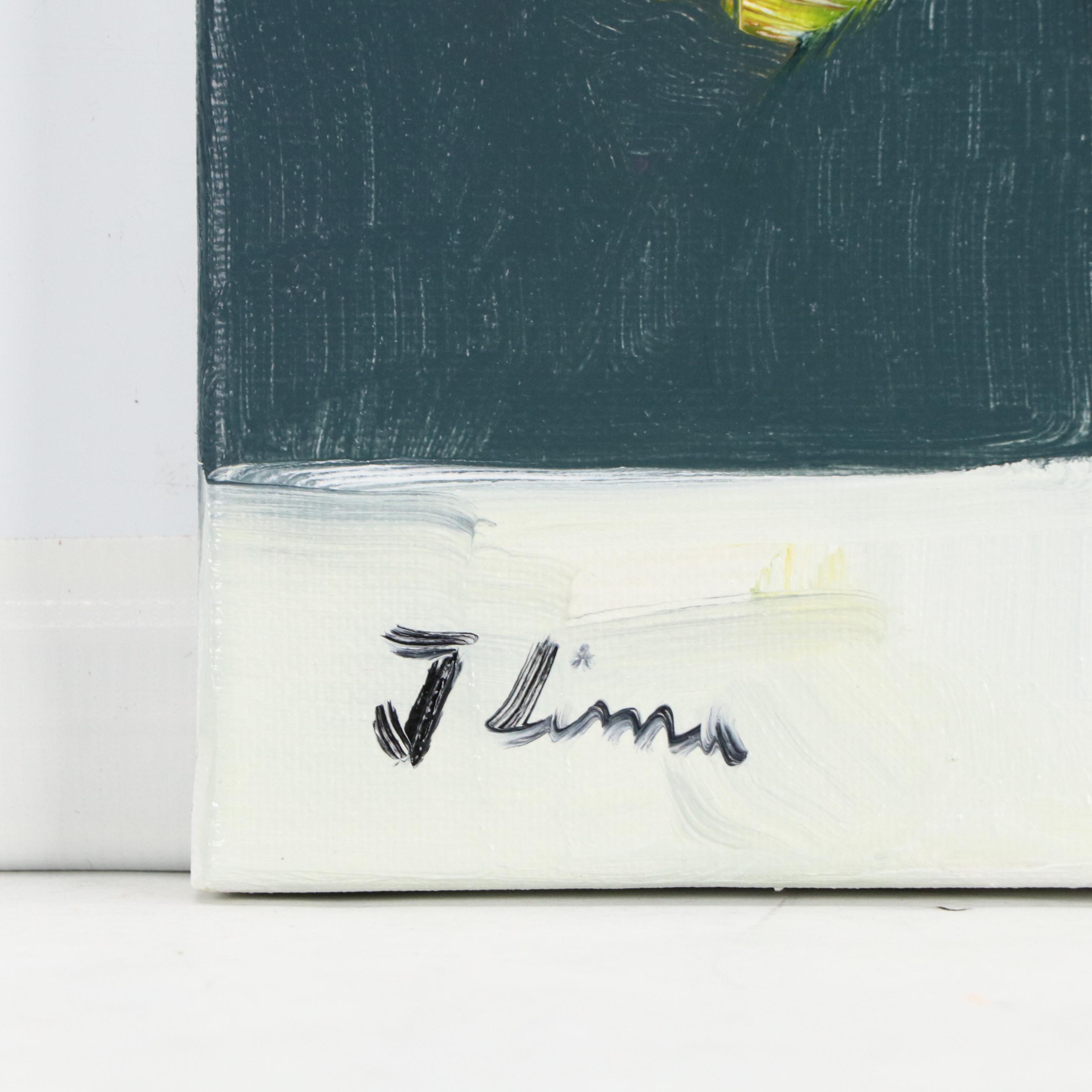 José M. Lima Floral Still Life Oil Painting, 2025