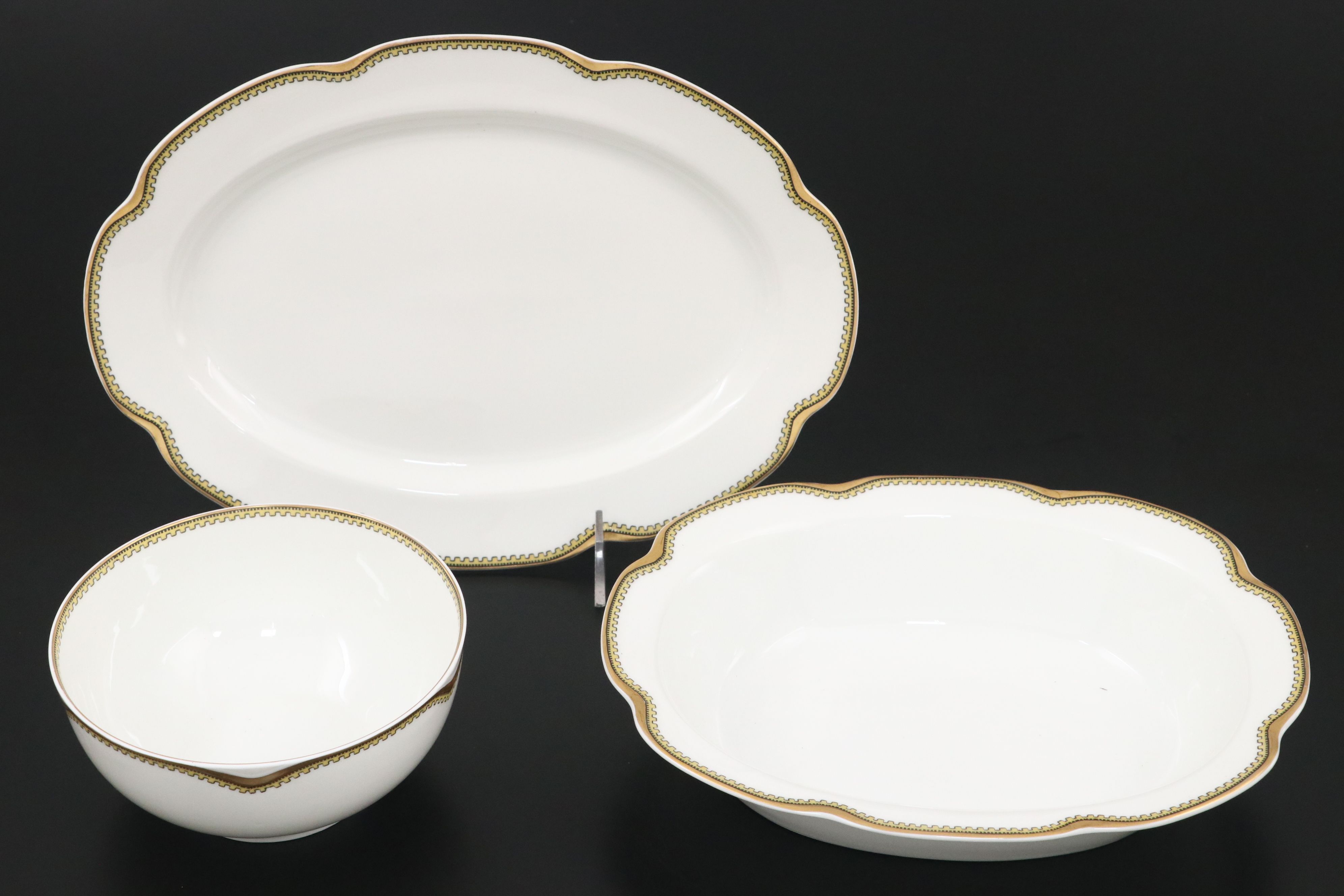 John Maddock & Sons Tureen with Haviland and Other Limoges Tableware