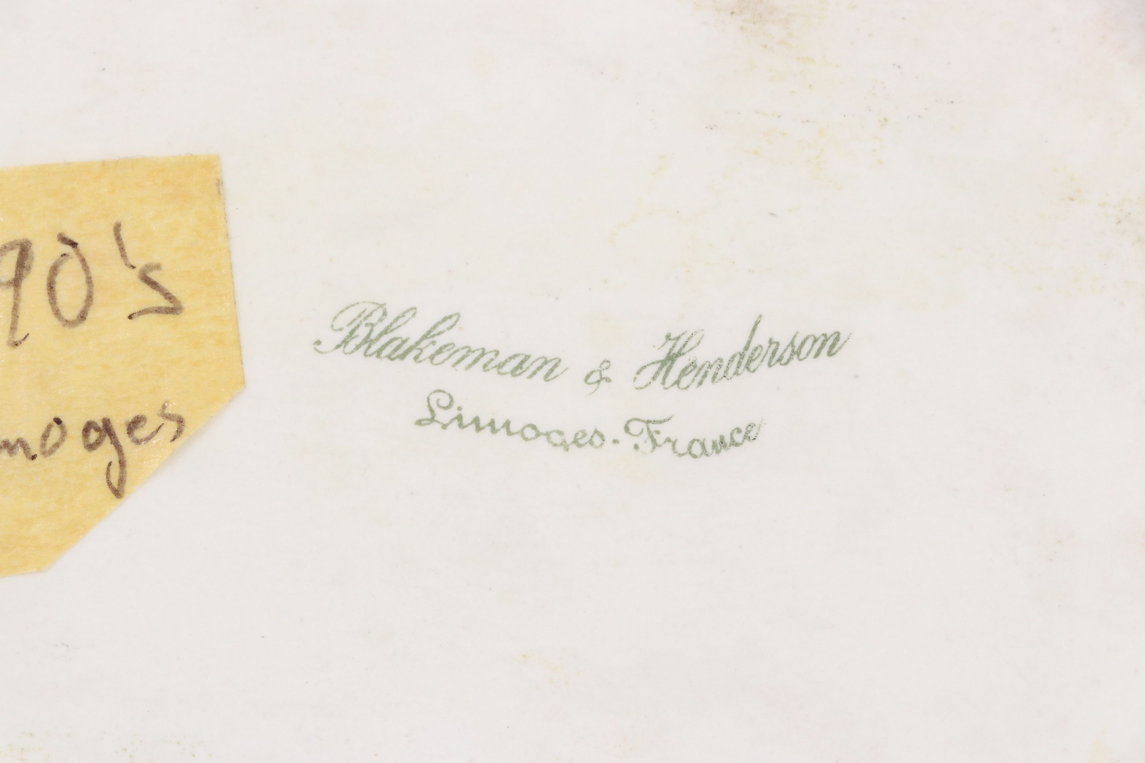 John Maddock & Sons Tureen with Haviland and Other Limoges Tableware