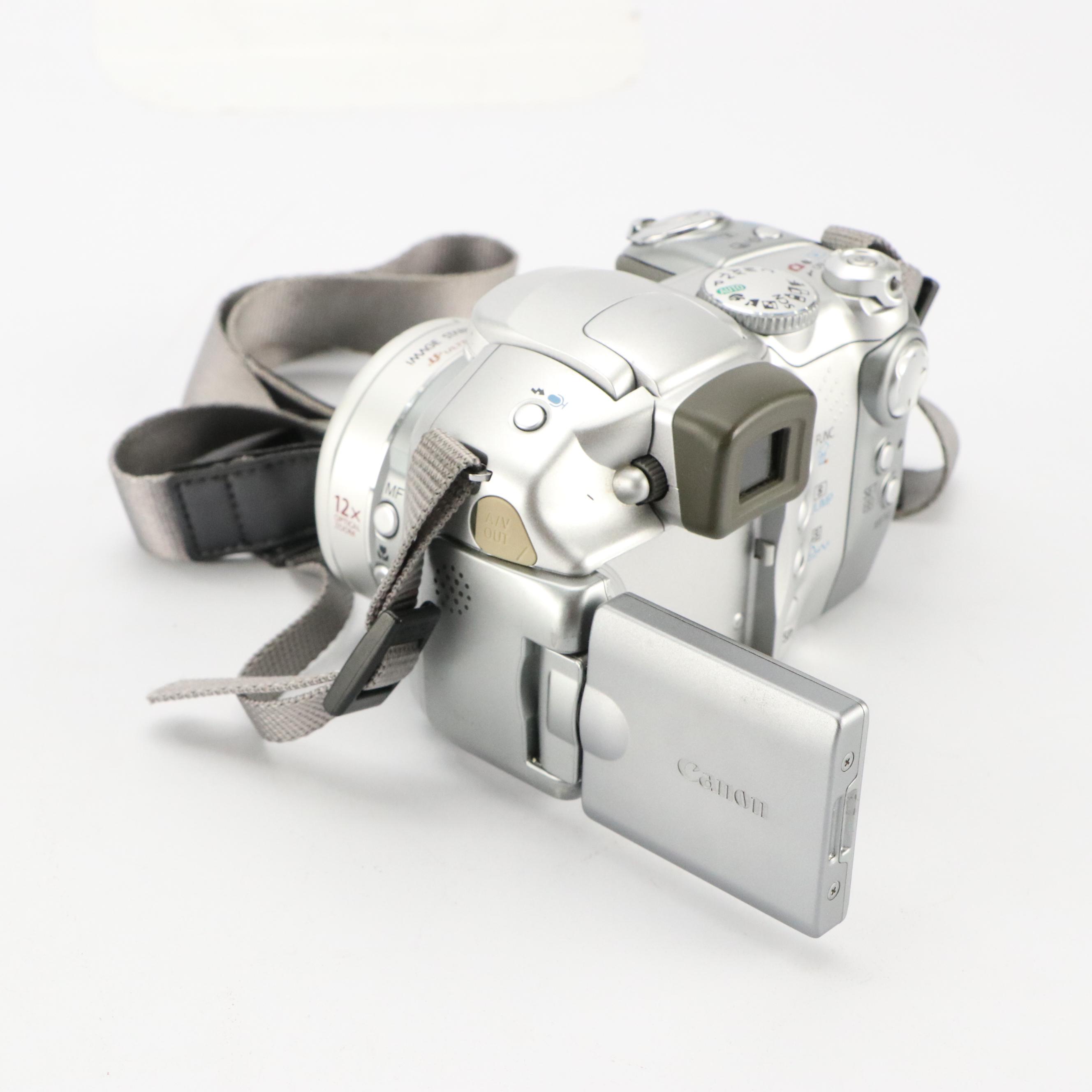 Canon PowerShot S2 IS and A1000 IS, ZR960 Video Camera, Power Cord, More