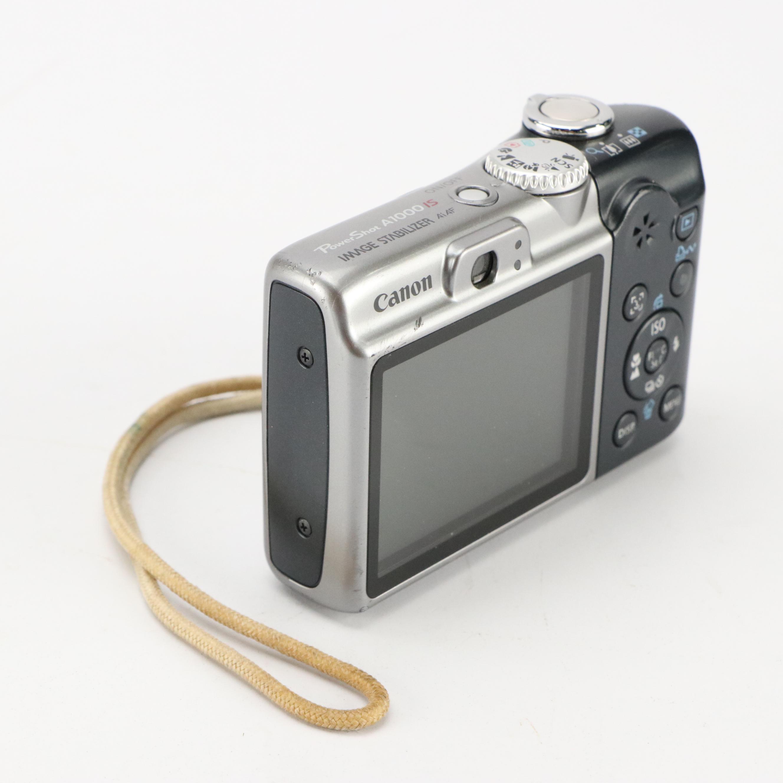 Canon PowerShot S2 IS and A1000 IS, ZR960 Video Camera, Power Cord, More