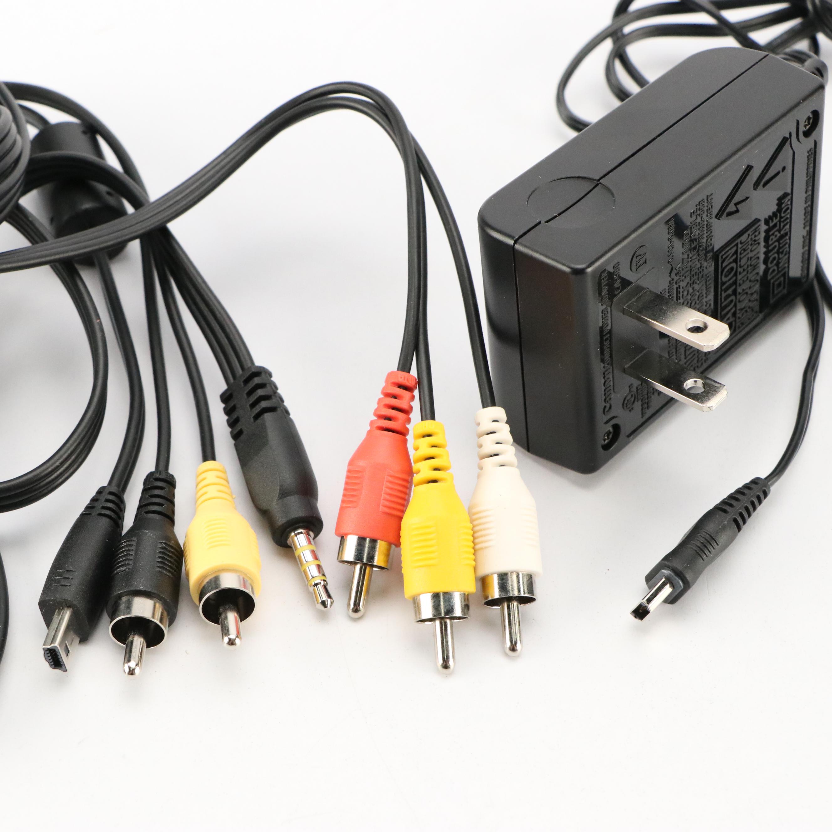 Canon PowerShot S2 IS and A1000 IS, ZR960 Video Camera, Power Cord, More