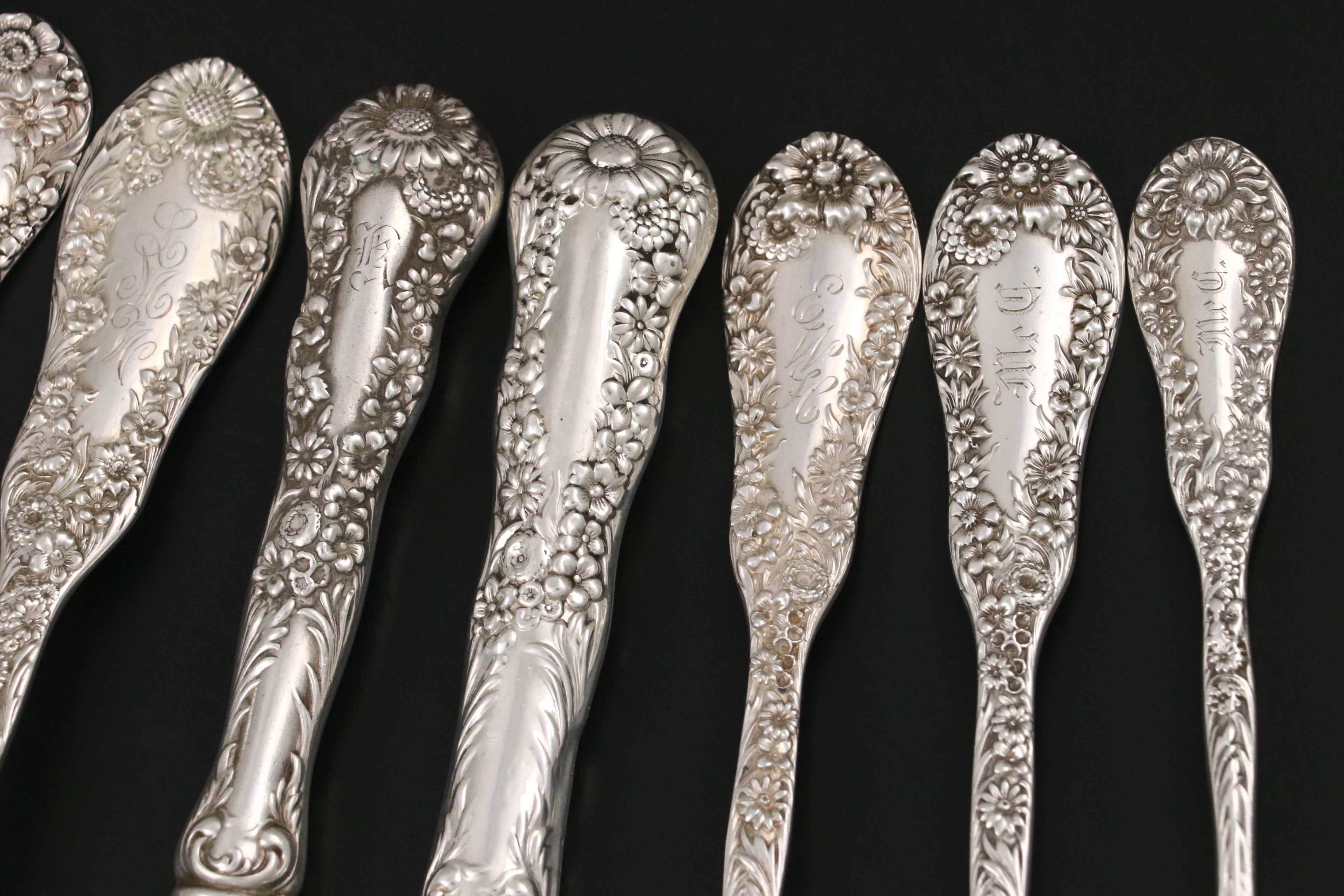 Dominick & Haff "Number 10" Sterling Silver Flatware Set and Chest