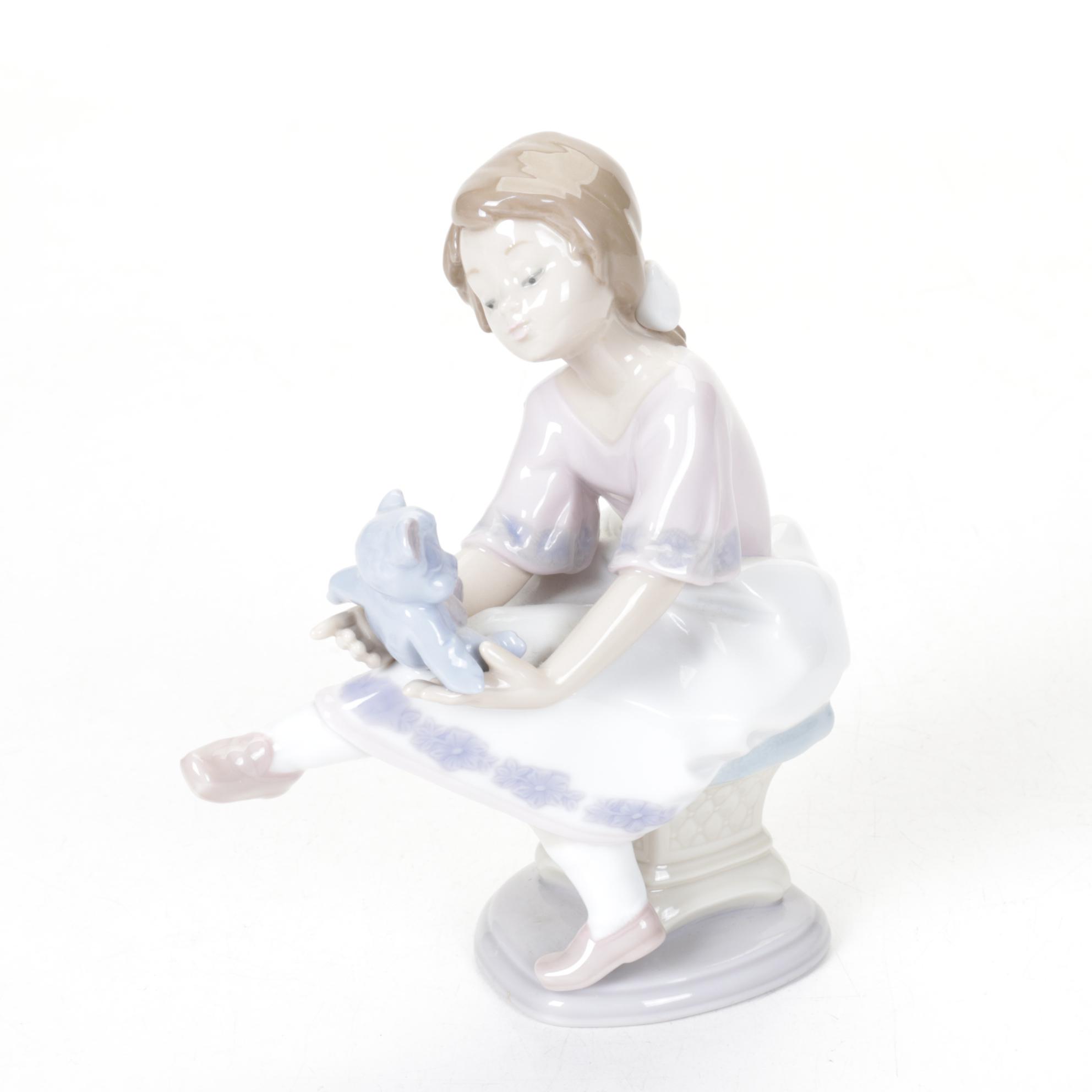 Lladró "Best Friend" Porcelain Figurine Designed by Francisco Polope, 1993