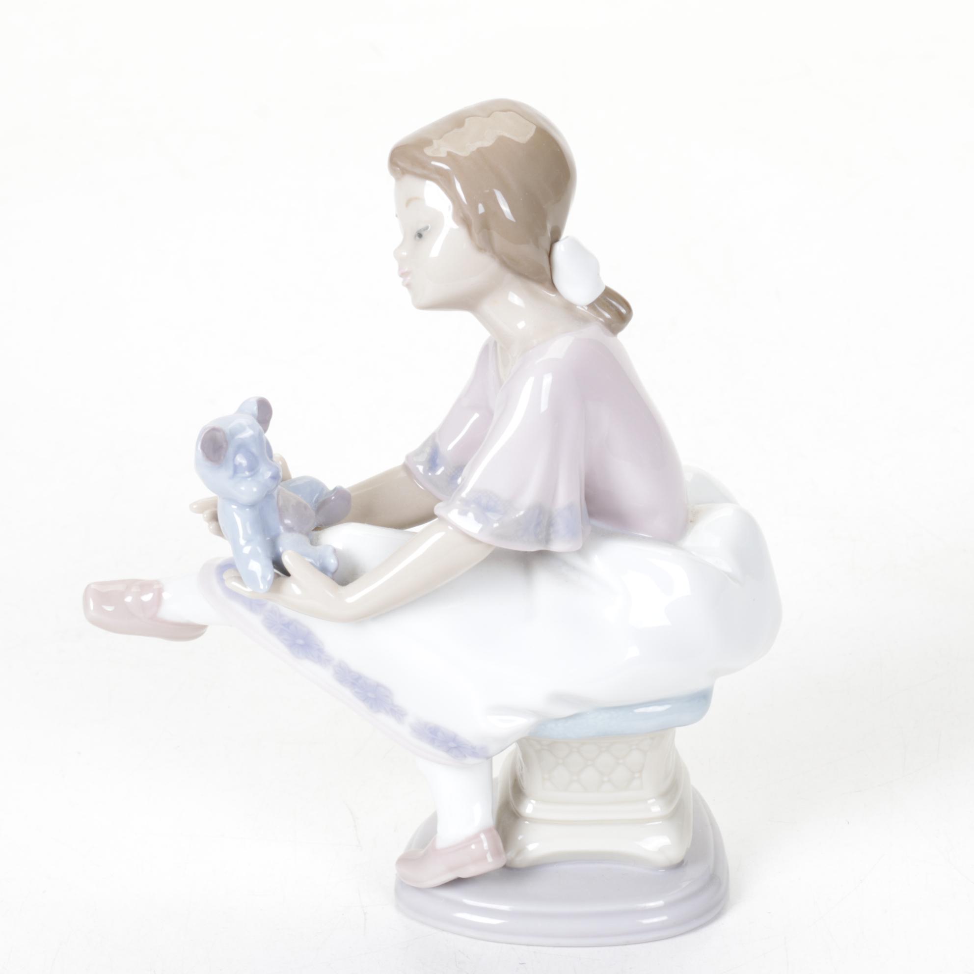 Lladró "Best Friend" Porcelain Figurine Designed by Francisco Polope, 1993