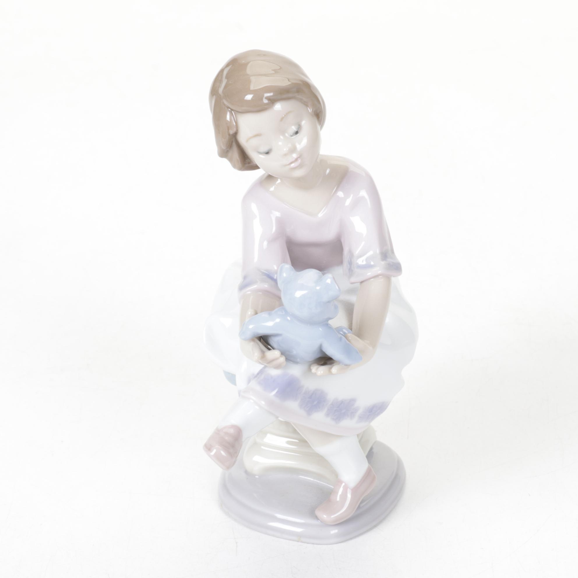Lladró "Best Friend" Porcelain Figurine Designed by Francisco Polope, 1993