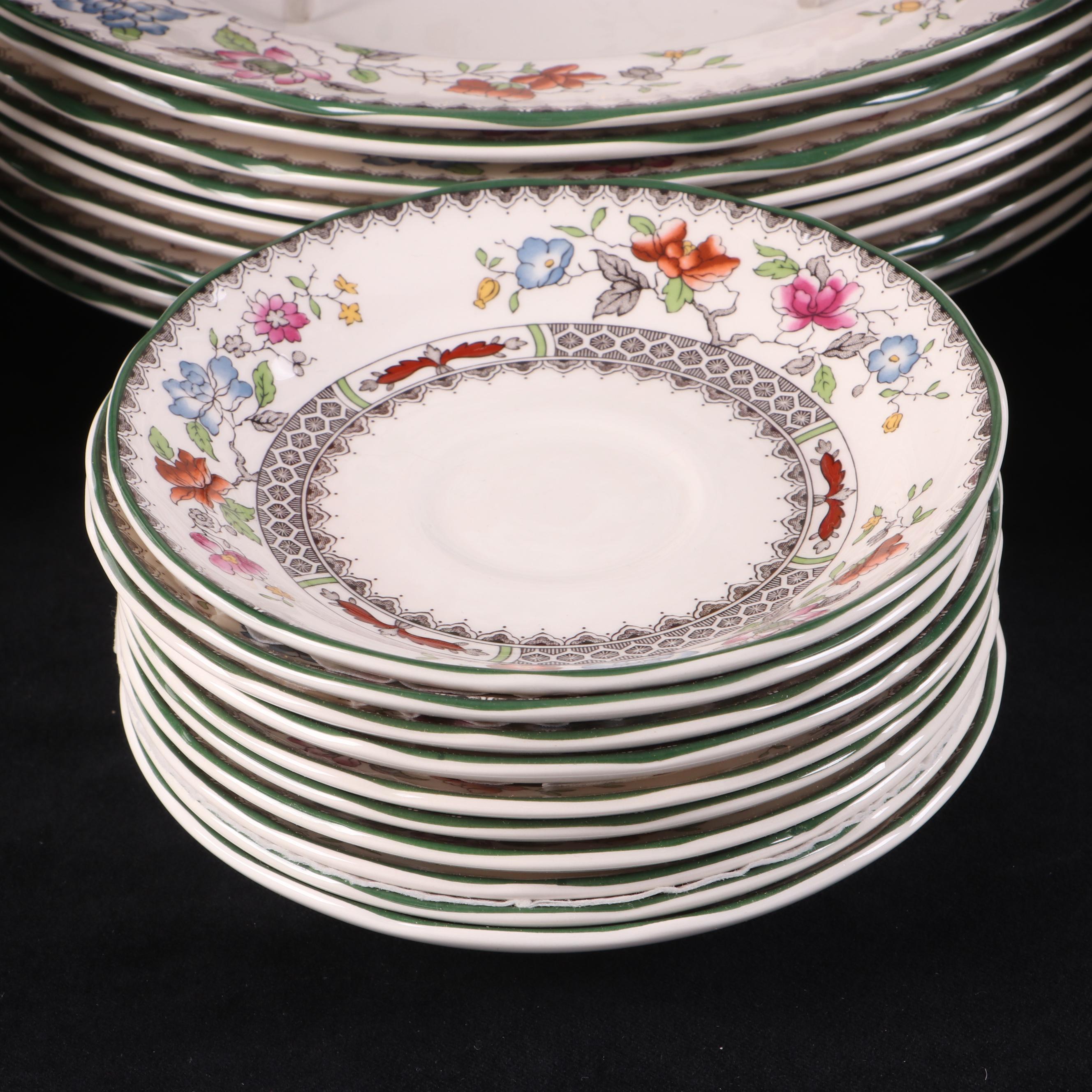 Spode "Chinese Rose" Porcelain Dinnerware