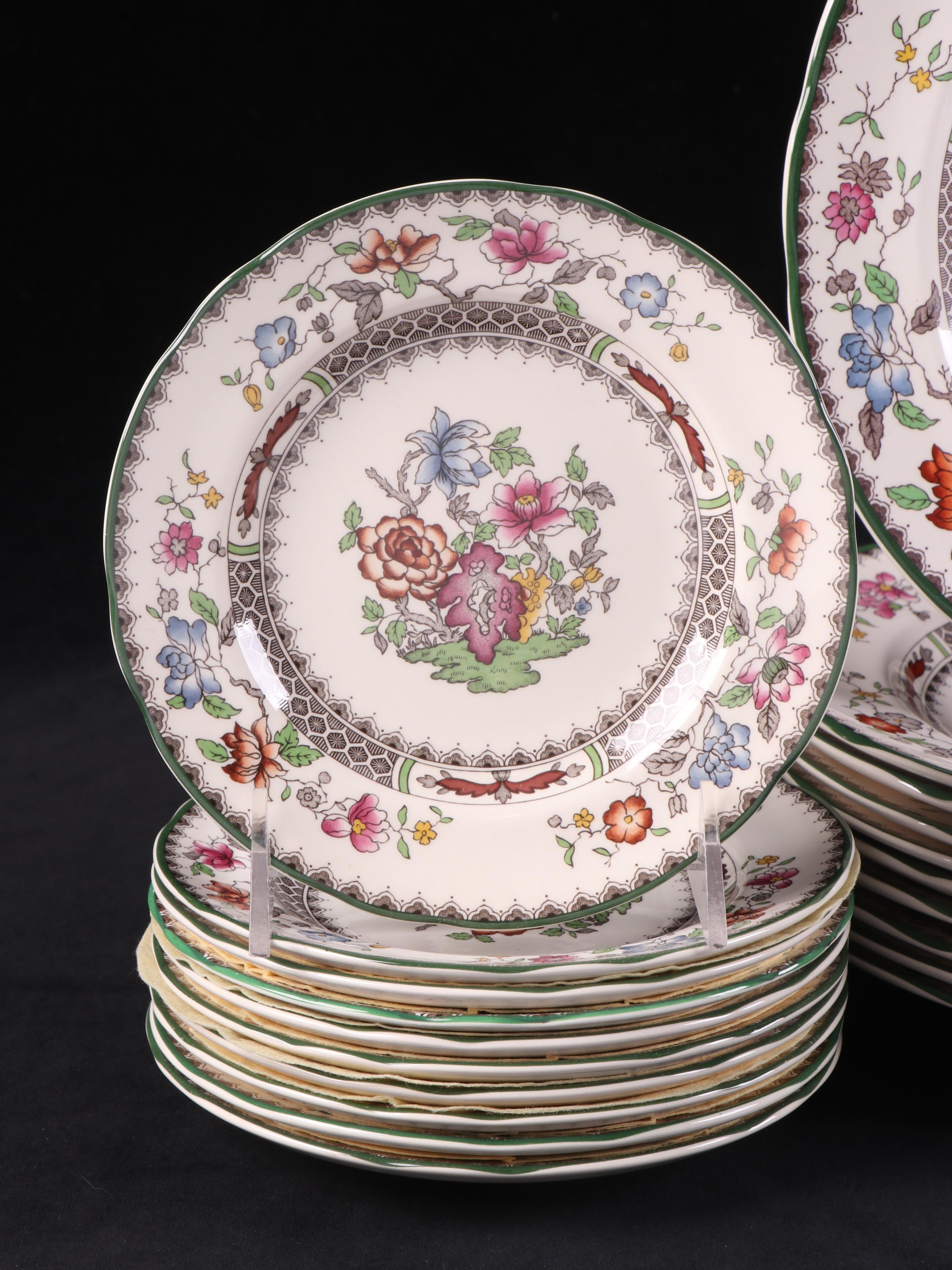 Spode "Chinese Rose" Porcelain Dinnerware