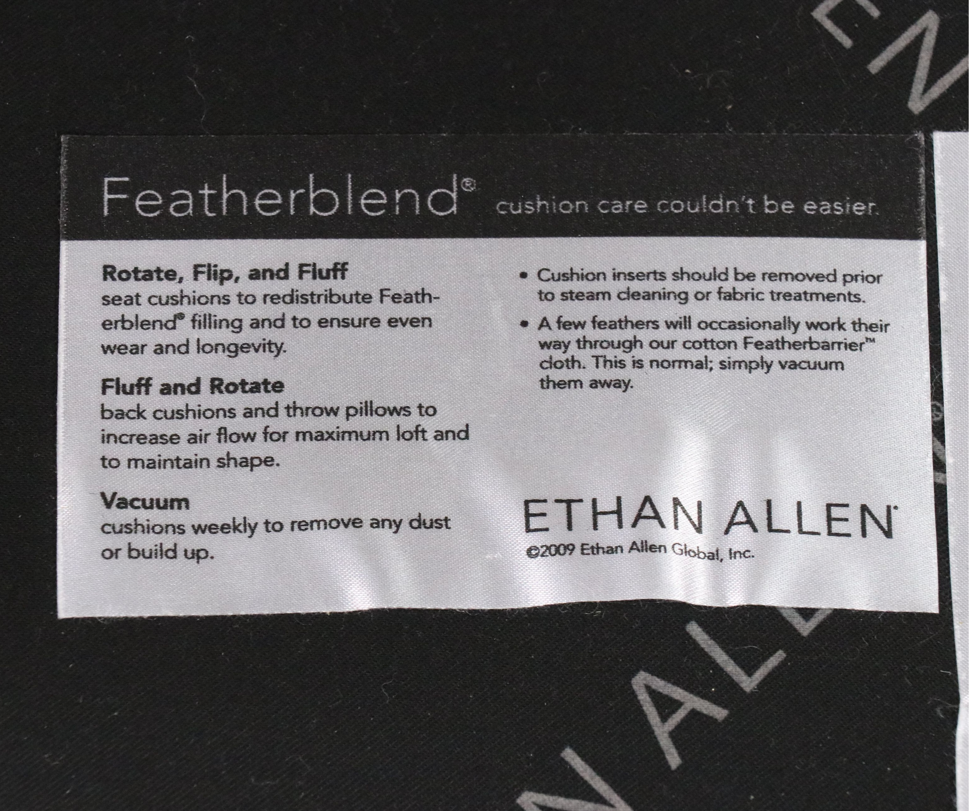 Pair of Ethan Allen Leather and Fabric Upholstered Club Chairs, 2017