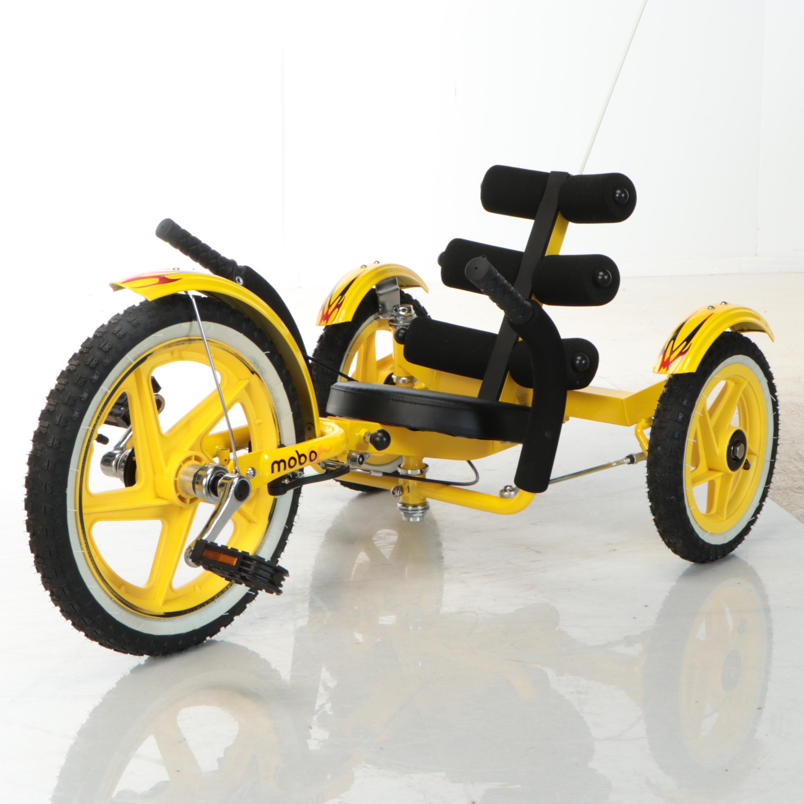 Mobo Mobito Sport Three-Wheeled Child / Youth Recumbent Cruiser
