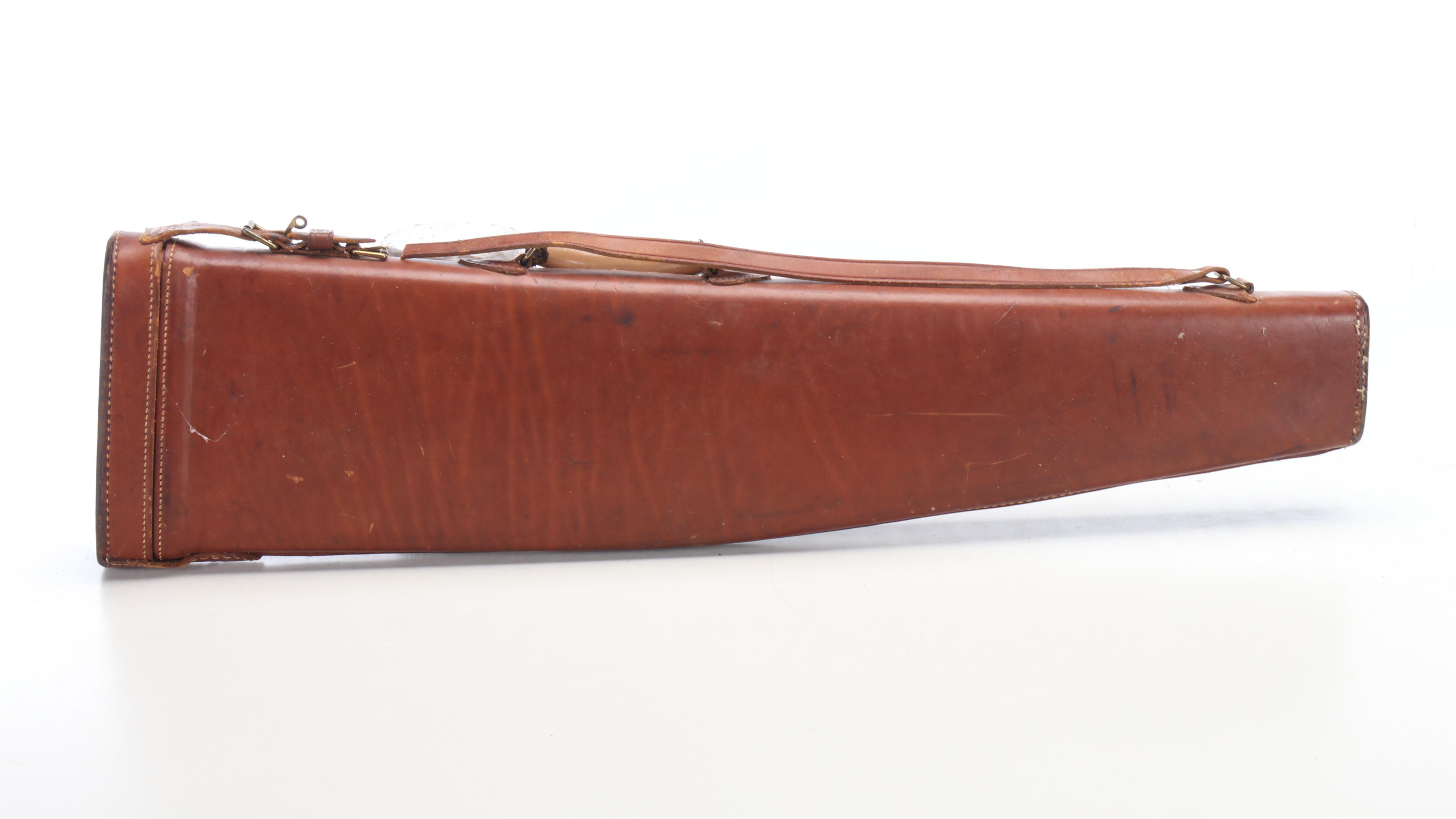 Brauer Brothers Leather Take Down Gun Case