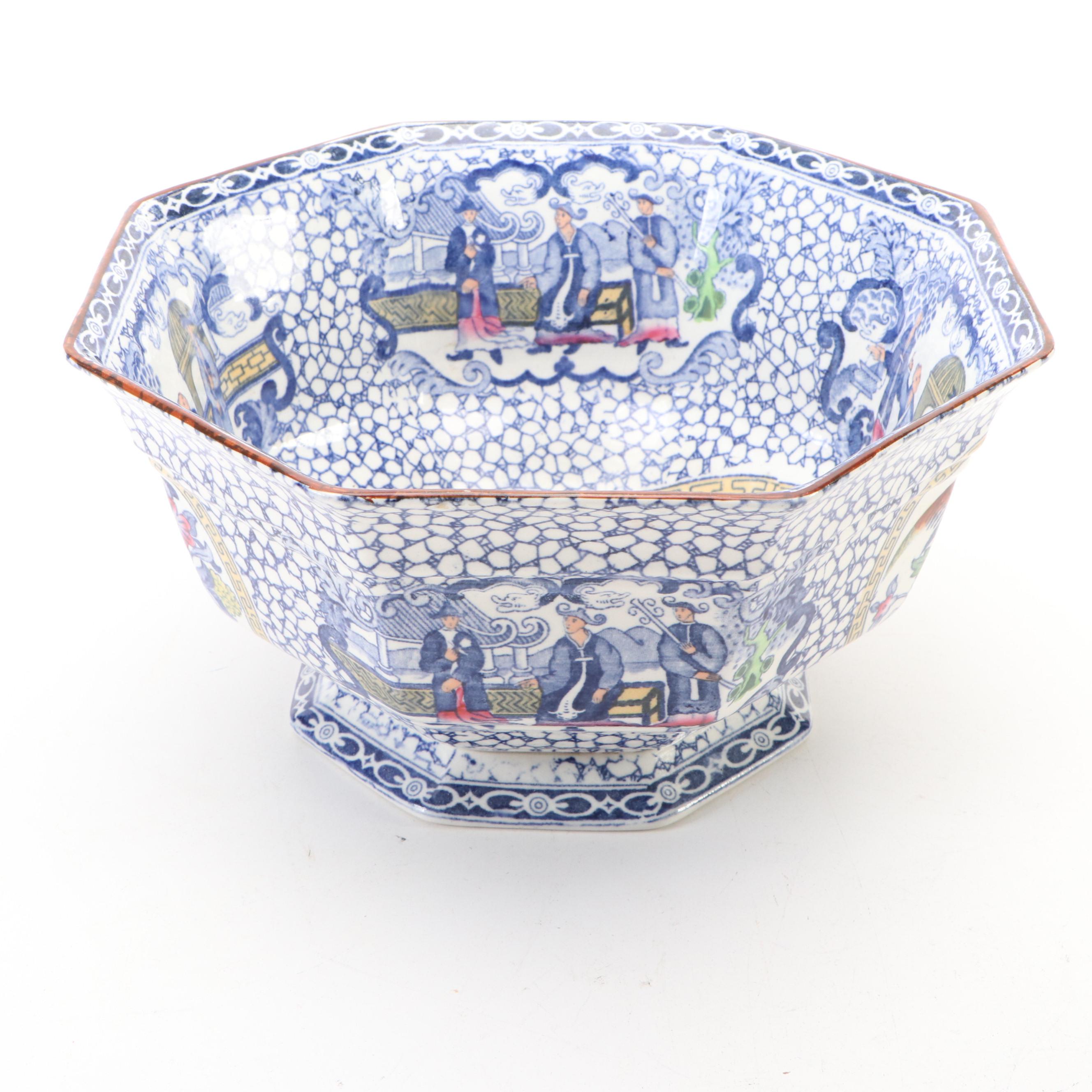 Wood & Sons "Wincaton" Jug with Other English Teapots and Bowl