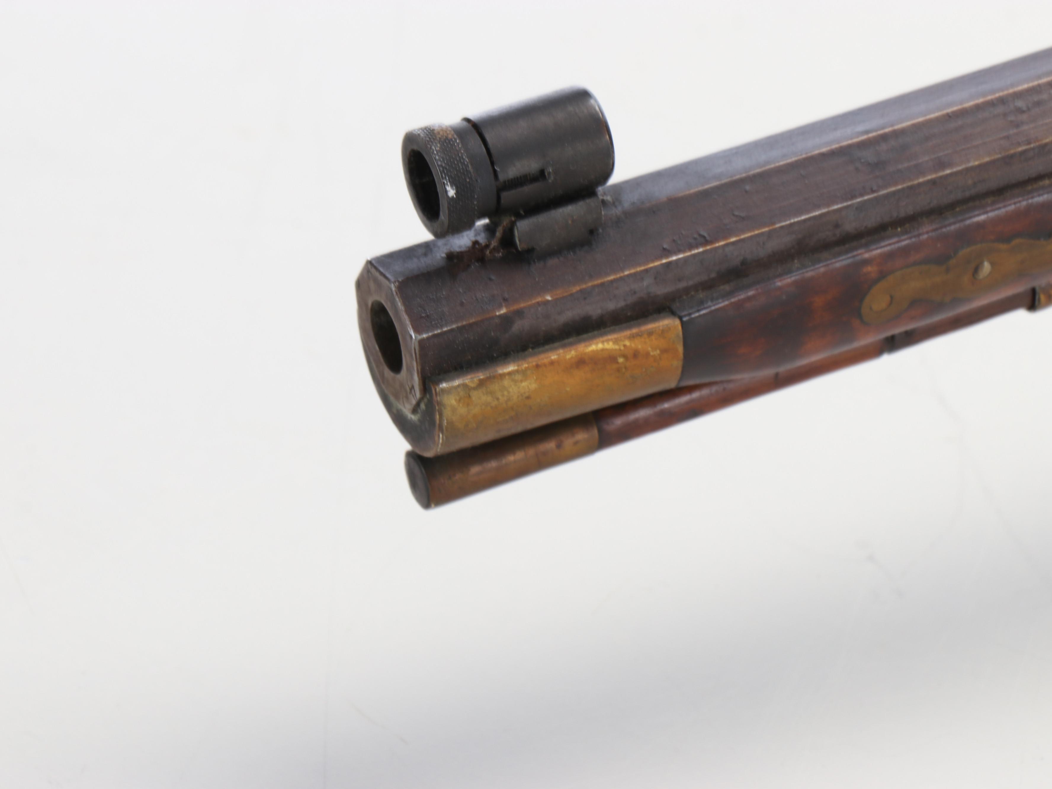 Paul Green No. 1 Blackpowder Rifle with Softside Rifle Case and Ramrod