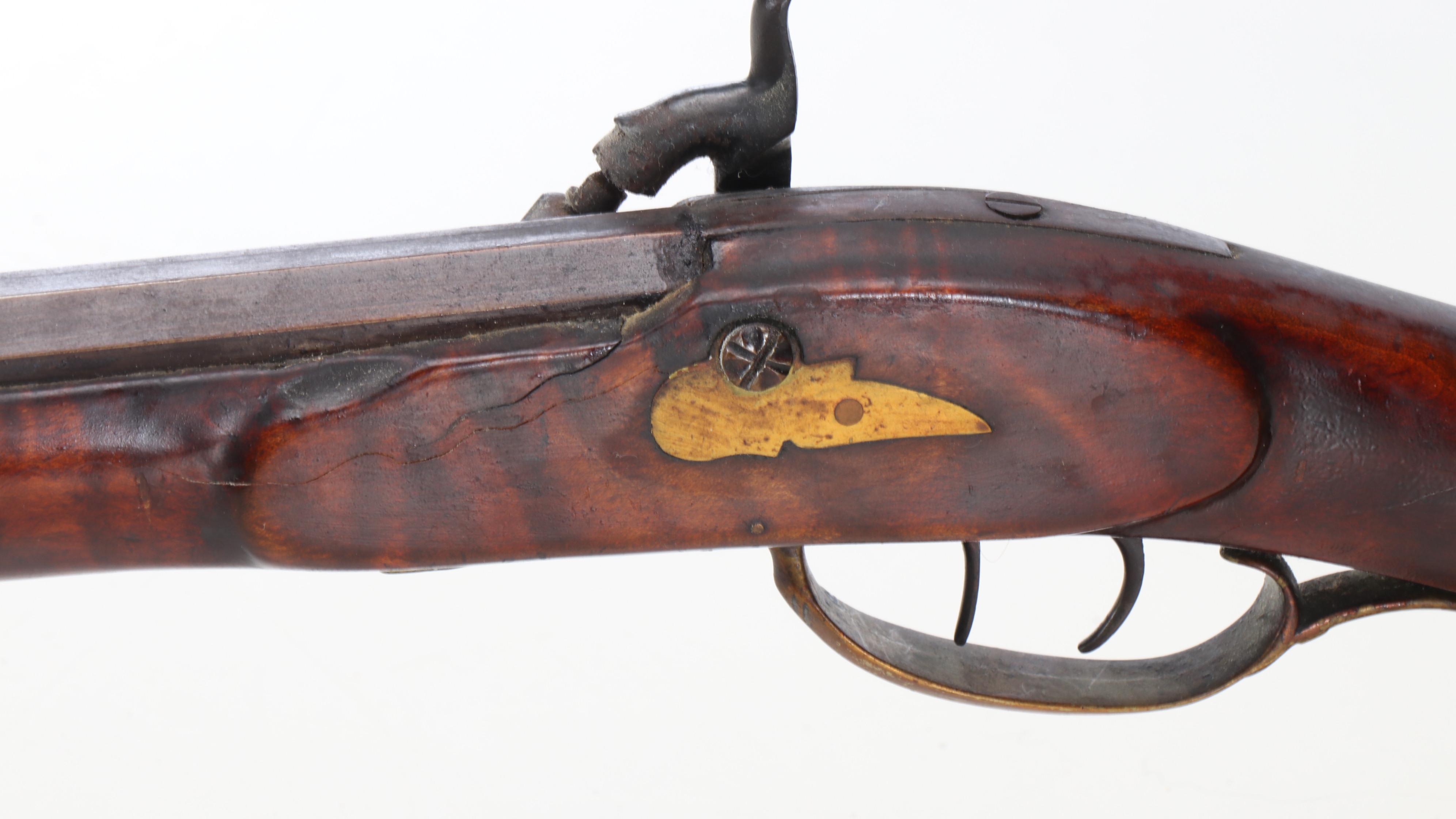 Paul Green No. 1 Blackpowder Rifle with Softside Rifle Case and Ramrod